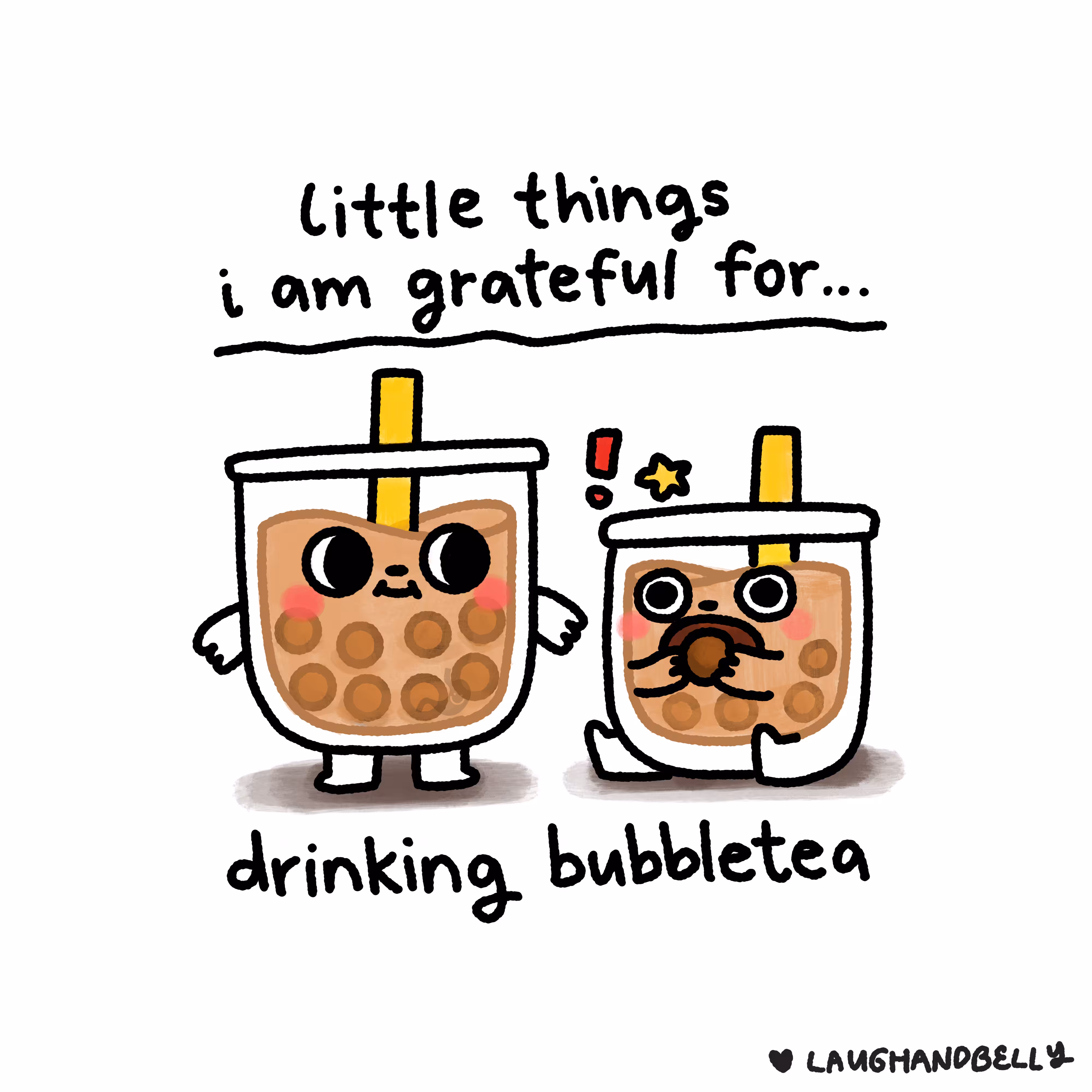 little things i am grateful for: Drinking Bubbletea