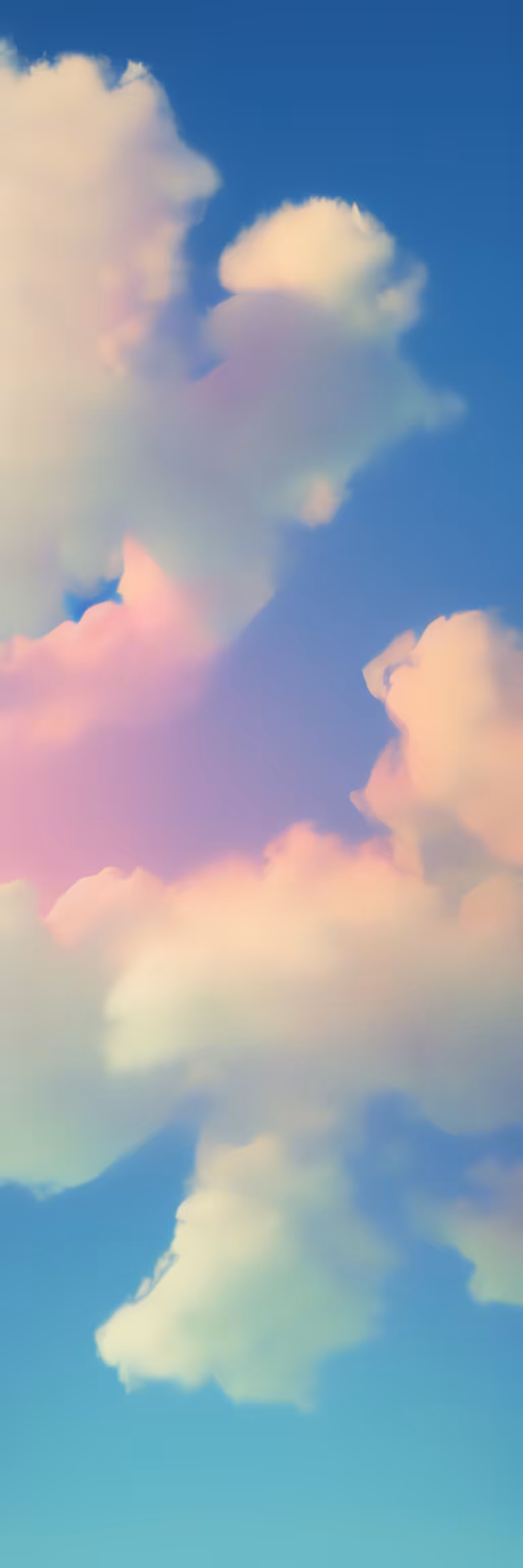 constricted ☁︎ clouds ☁︎ in narrow stripes