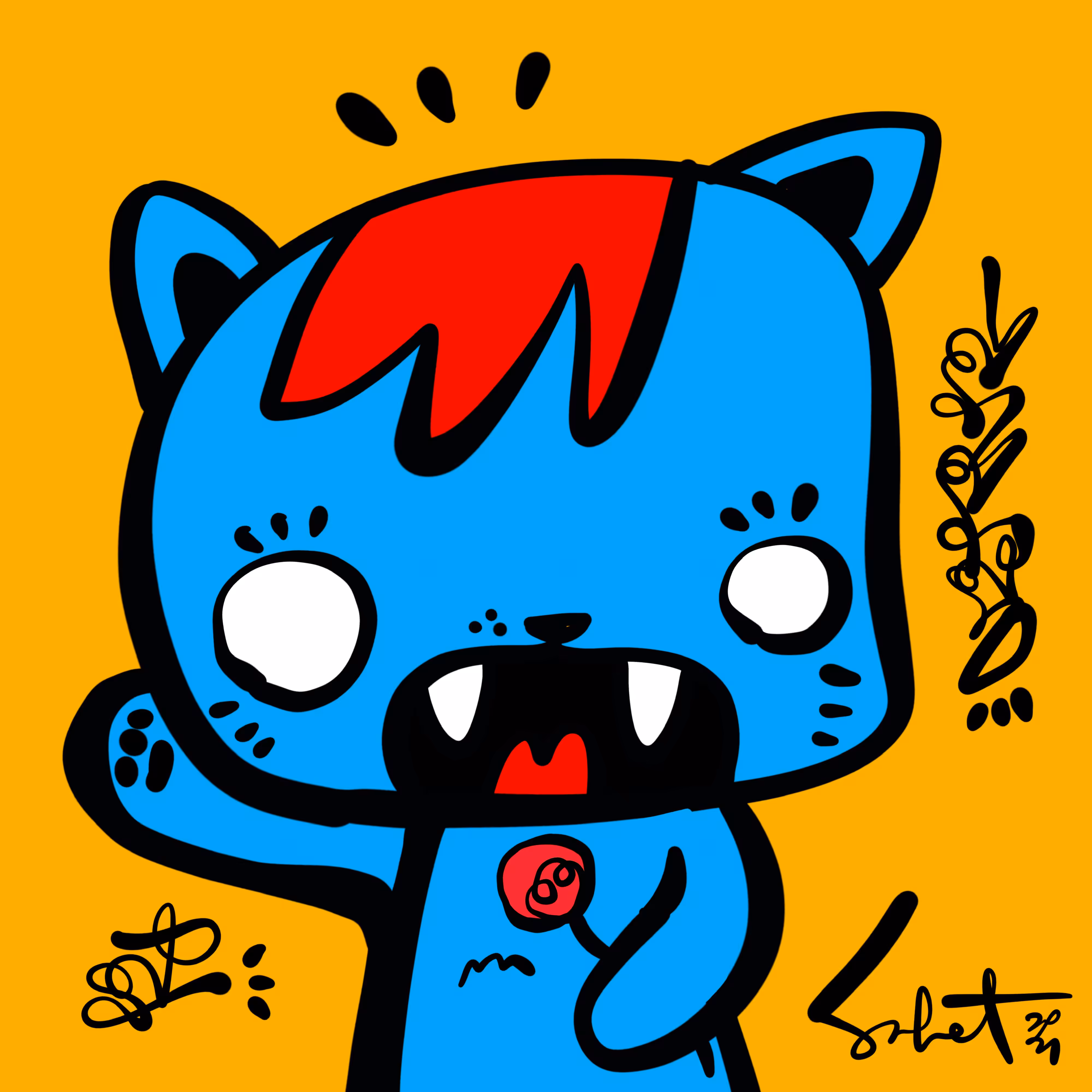 Ugly Kitties by Sabet #224