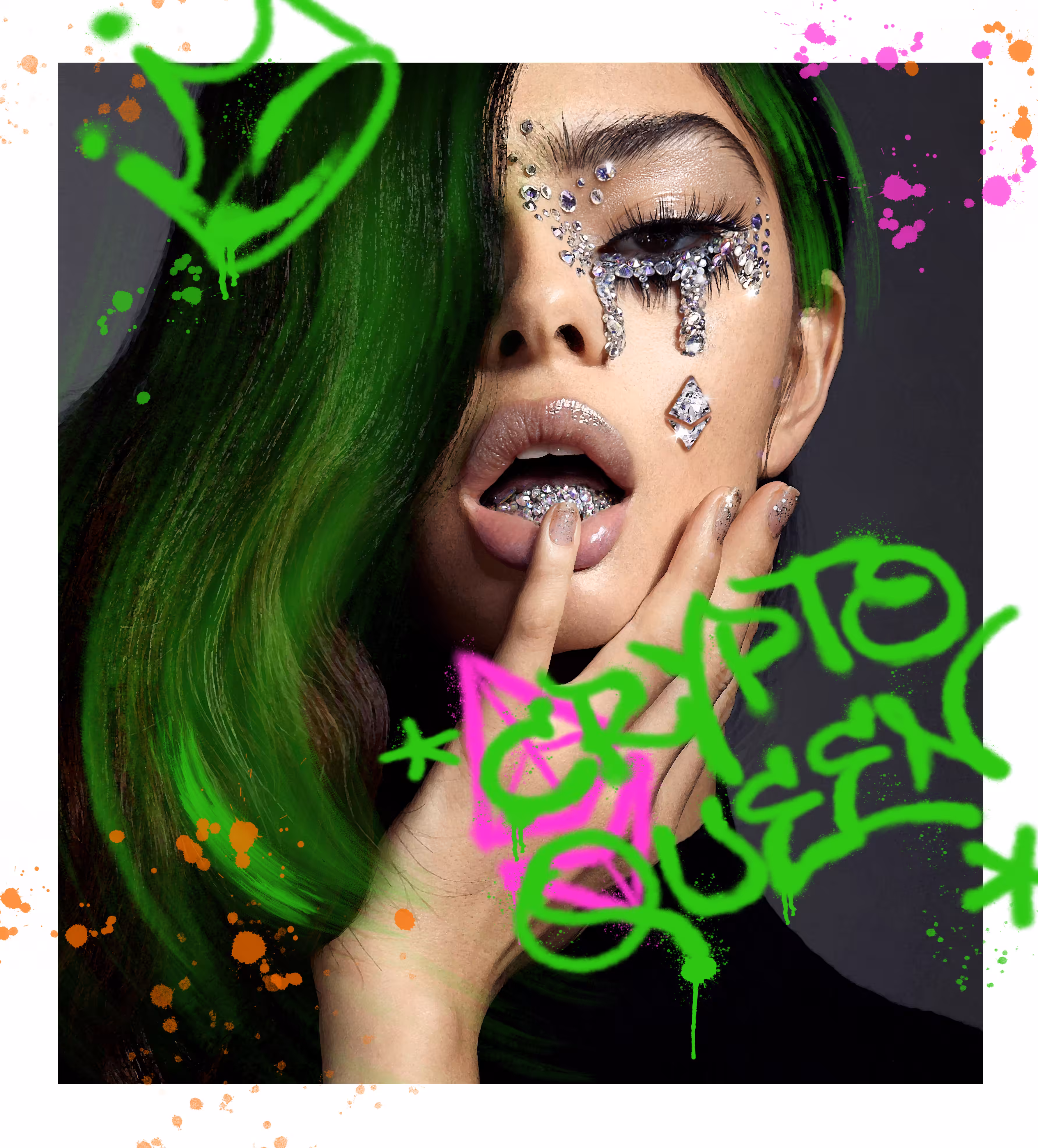 Crypto Queens - #1 - ETHEREUM Girl Punk