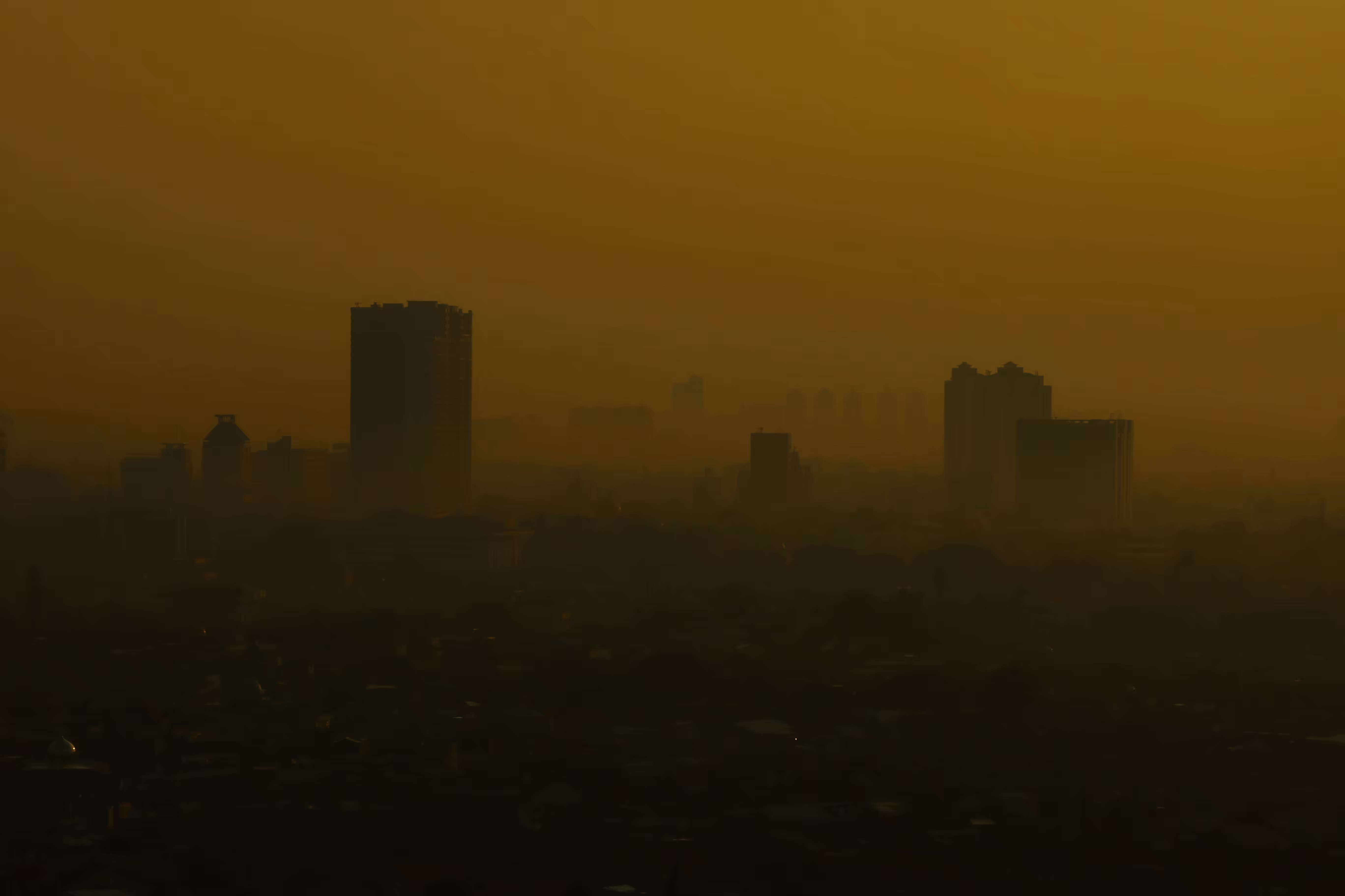 polluted twilight