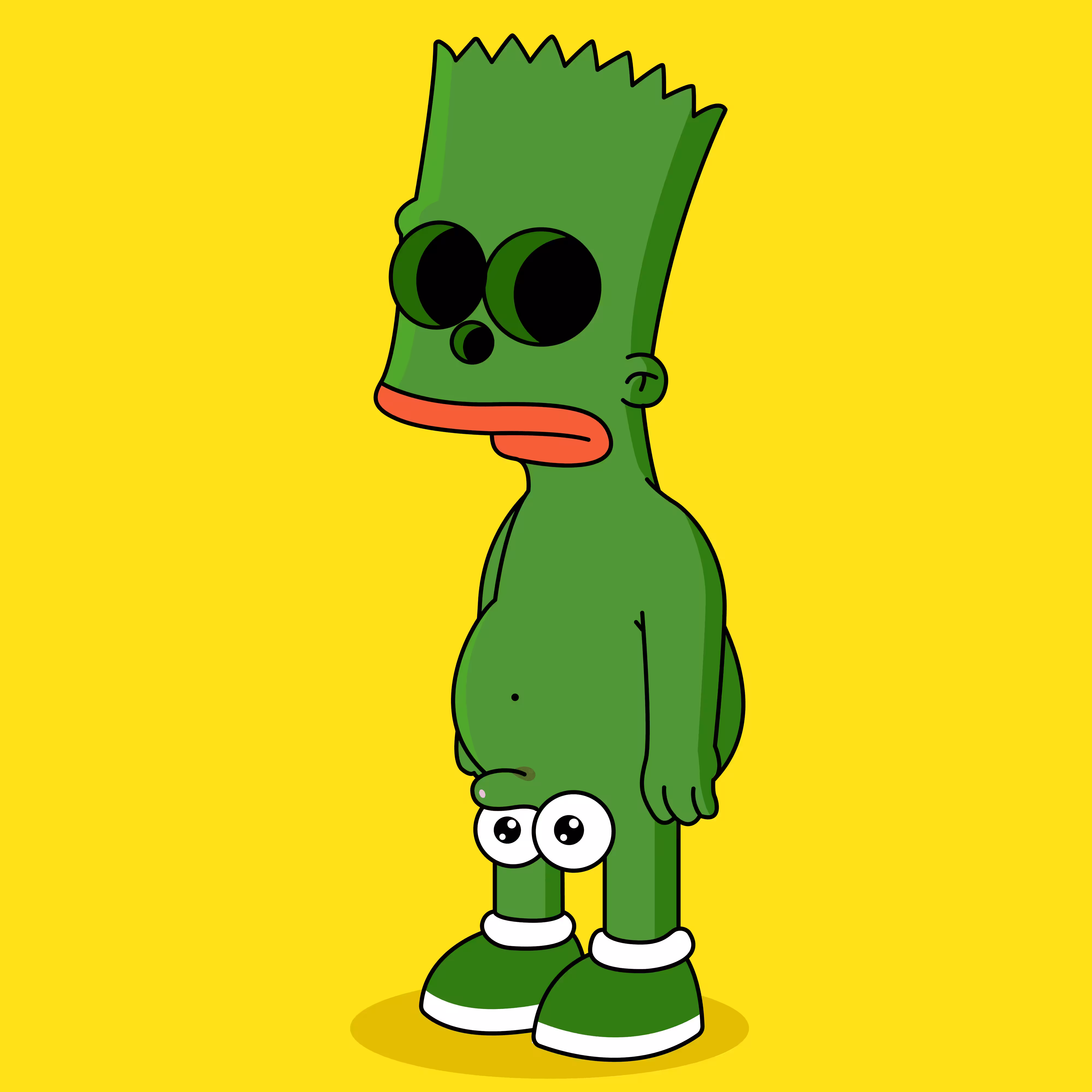 Ballseyes Series - PFP Collectibles: Sad PepeBalls #120