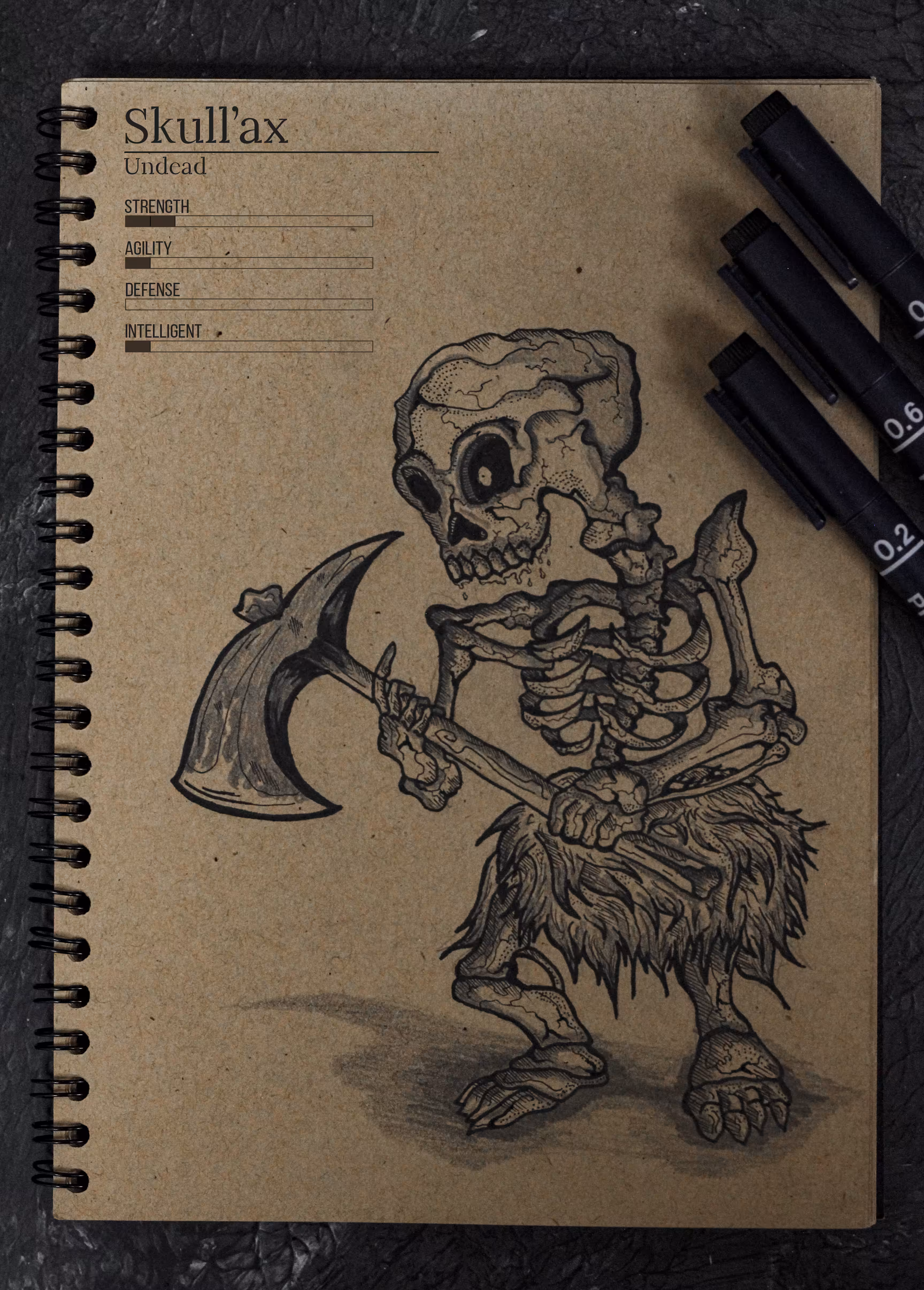 Skull'ax