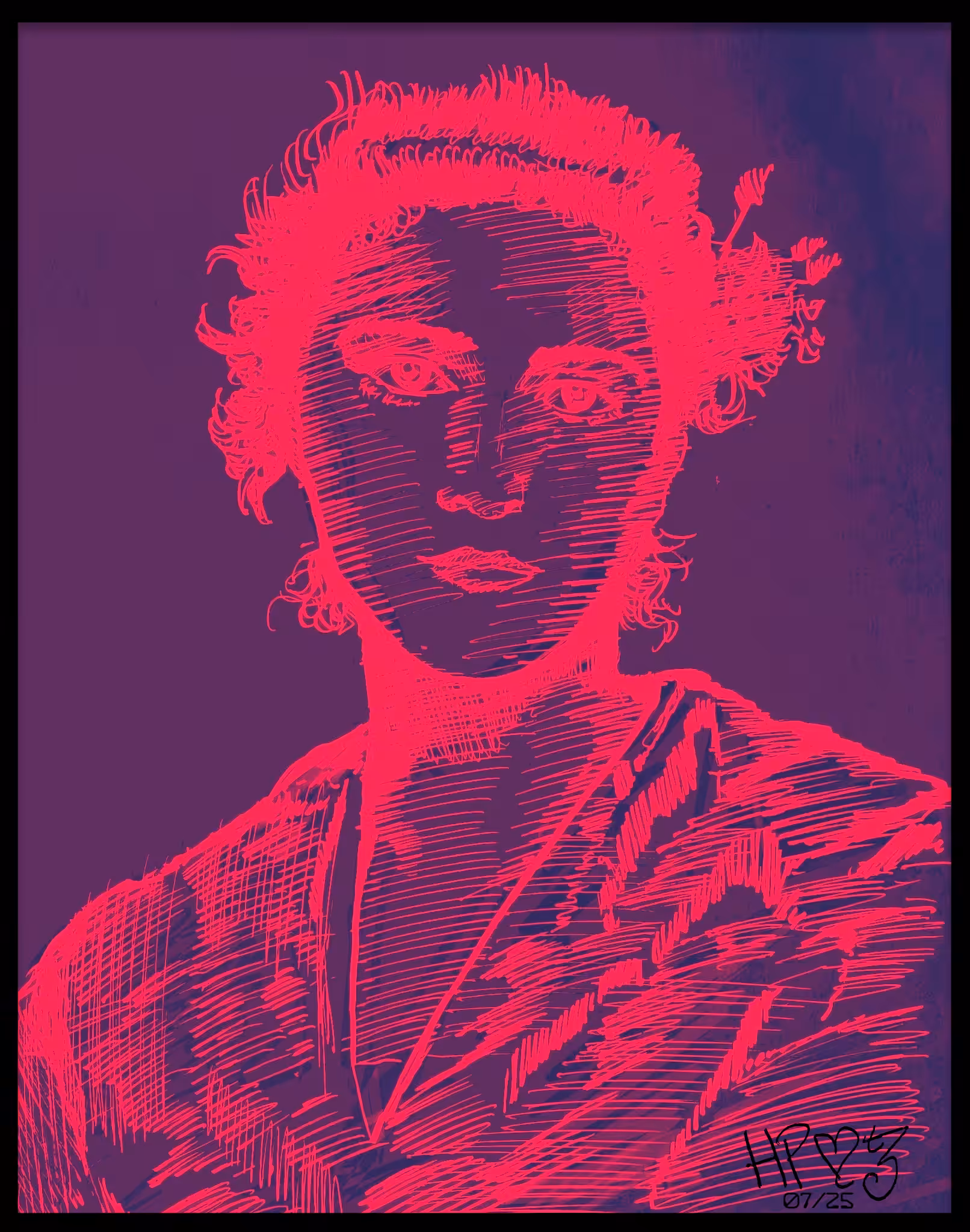 'red negative' ~ 7/25 of "Look Through Me"