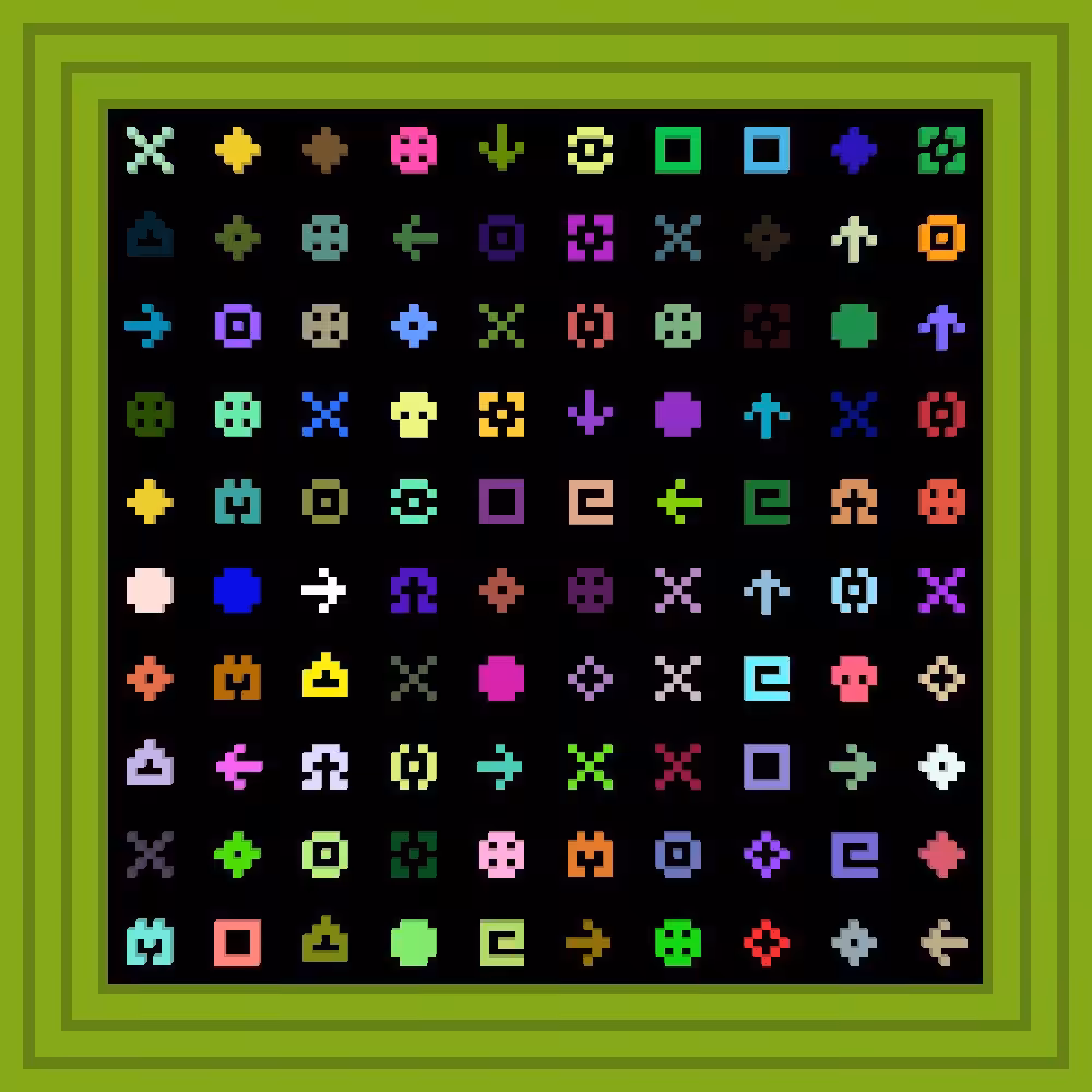 I want to be there when the wild wave comes :: Procedural Symbols #67/1000