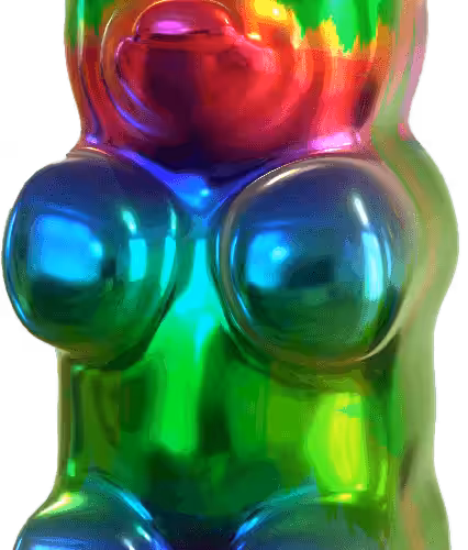 Rainbow Trip Gummy Bear #086