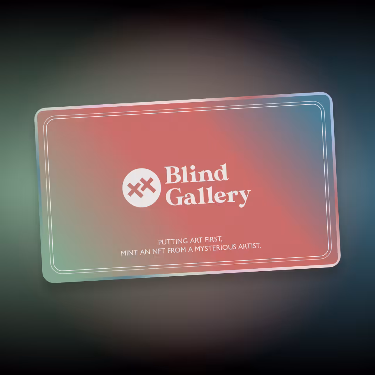 Blind Gallery Club Membership #364