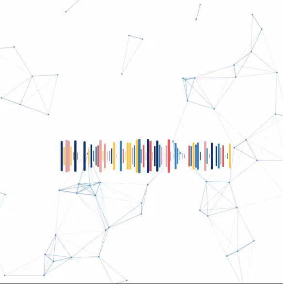 Constellation of particles in Space Sound