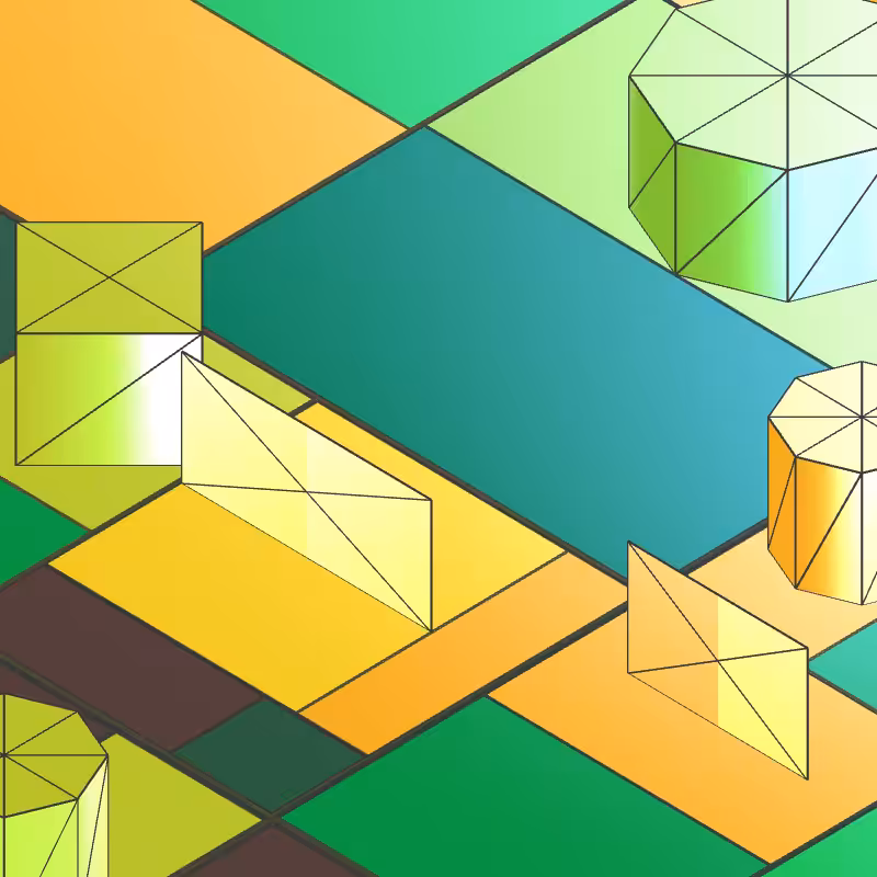 Geometric city #175