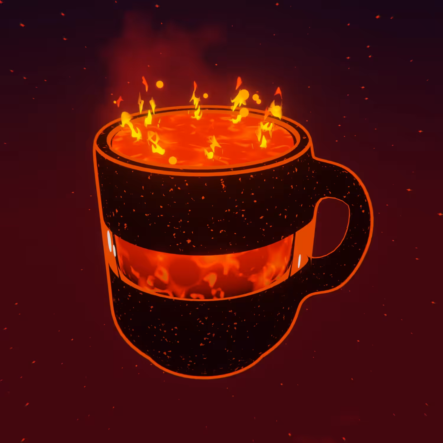 Stylized Tea Cups: Tea | #003 | Hot Chilly
