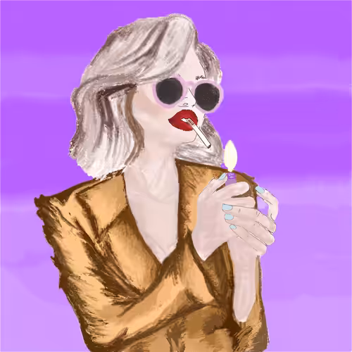 blond girl