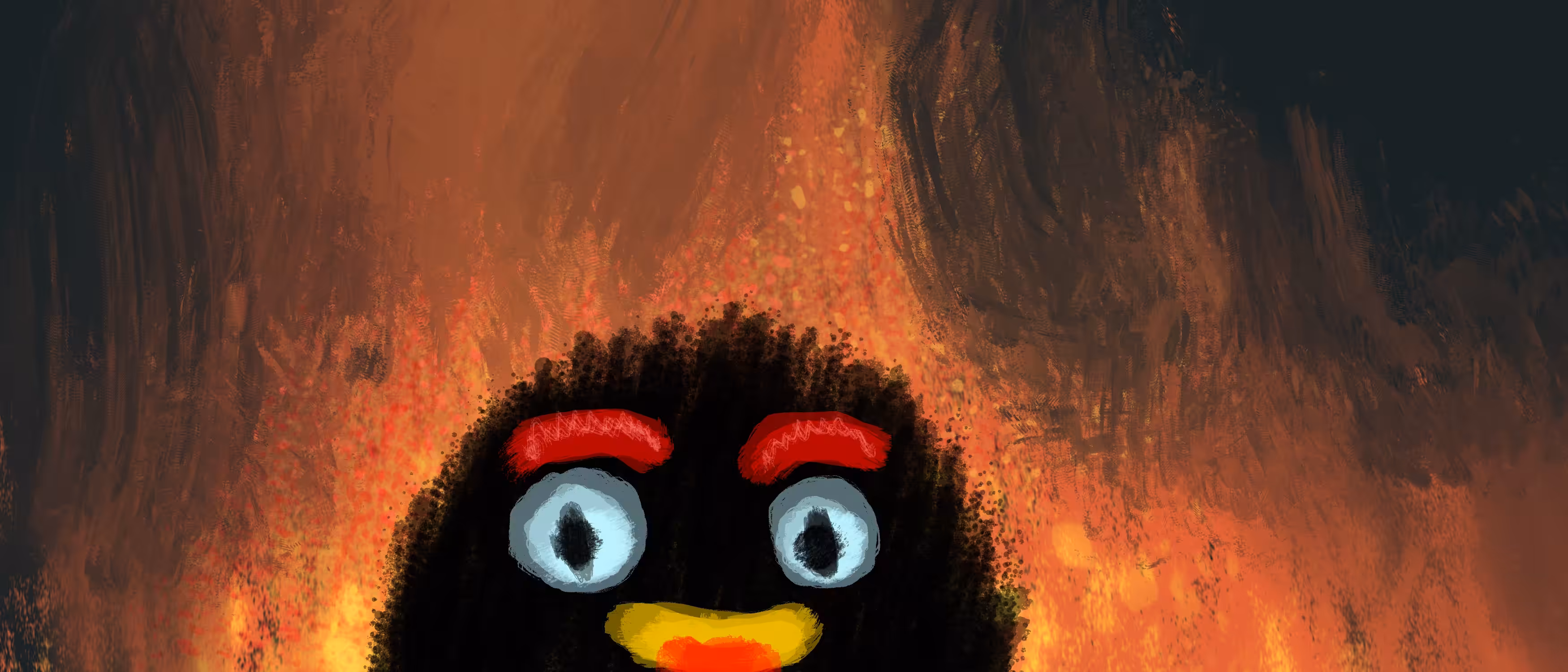 Garth the Friendly Fire Monster