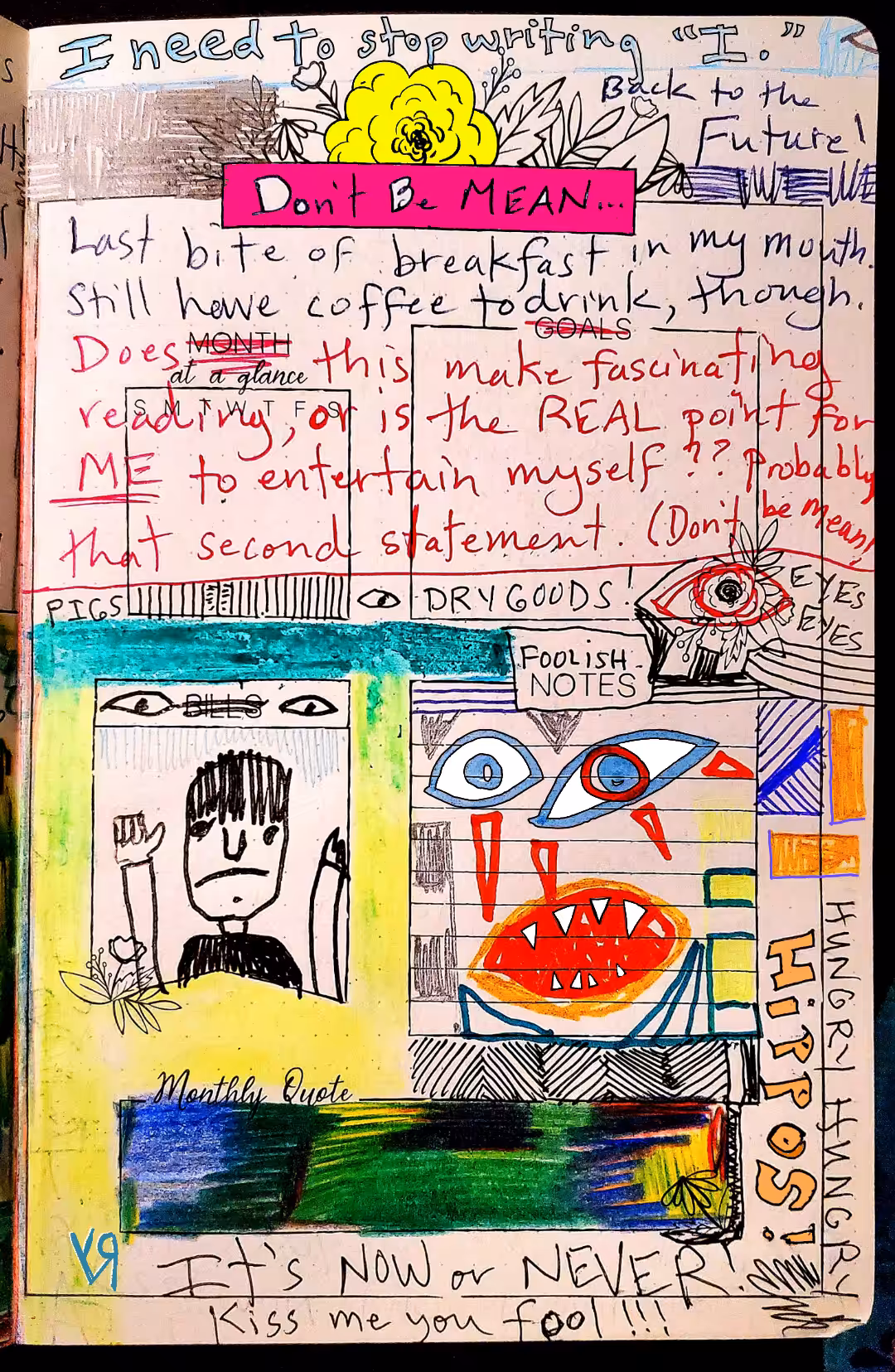 "Don't Be Mean" by Richard F. Yates (Holy Fool)