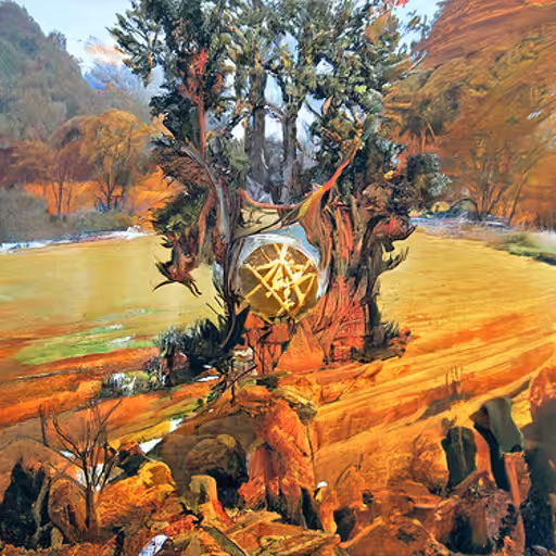Landscape Tarot: Ace of Pentacles #6