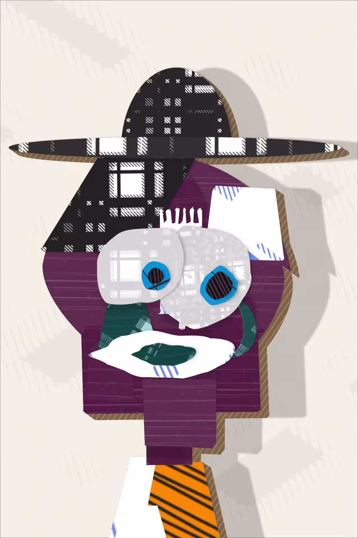 Paper People: Preview Studies: Paper People: Study 020