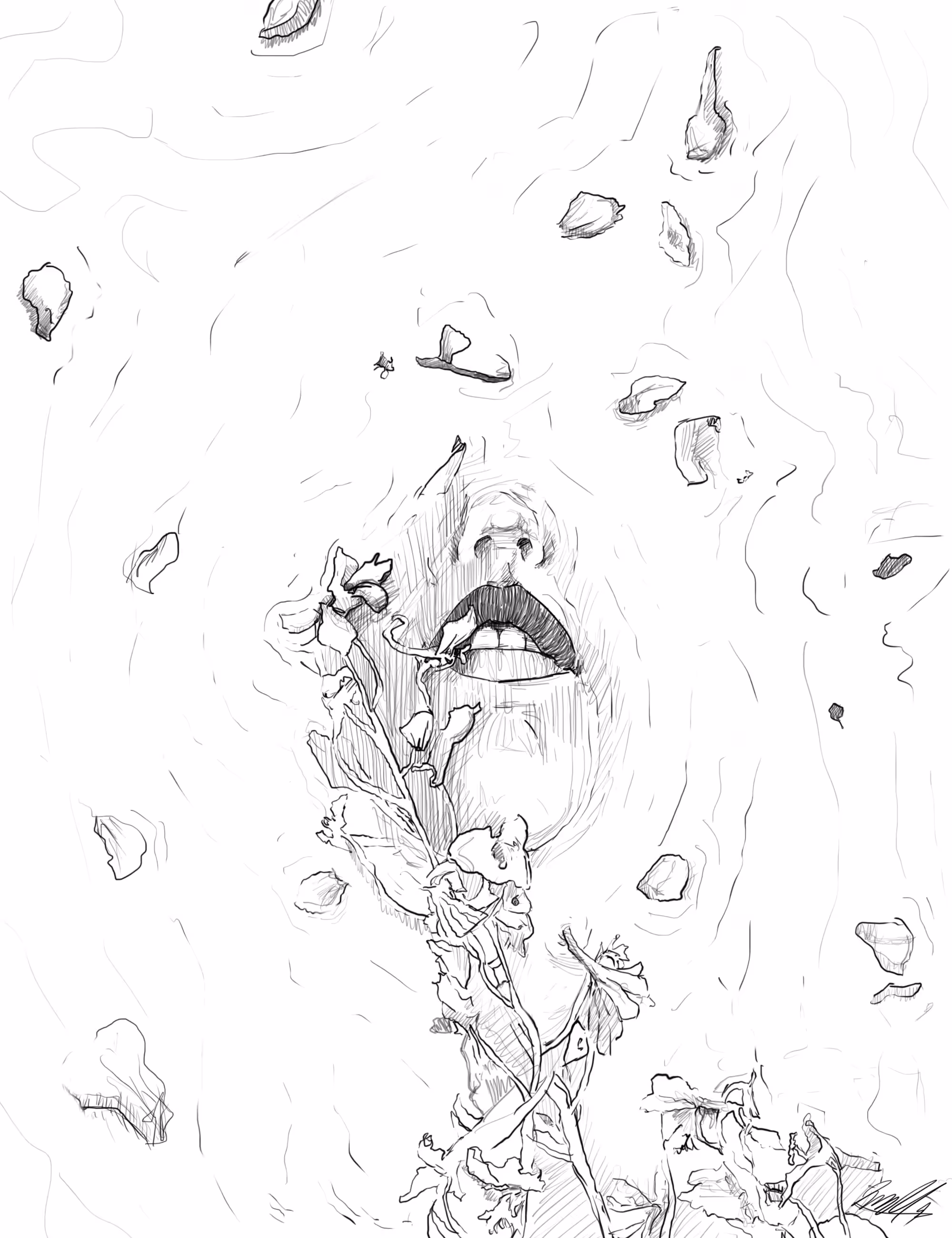 Under the water 