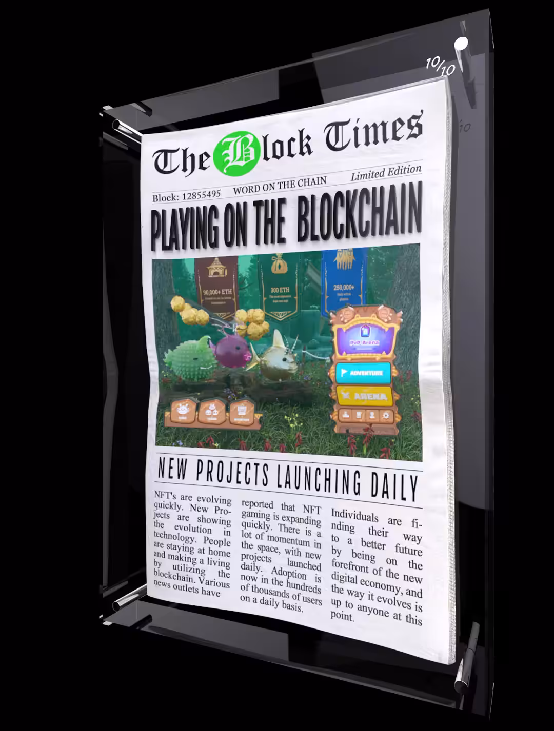 Playing On The Blockchain | Limited