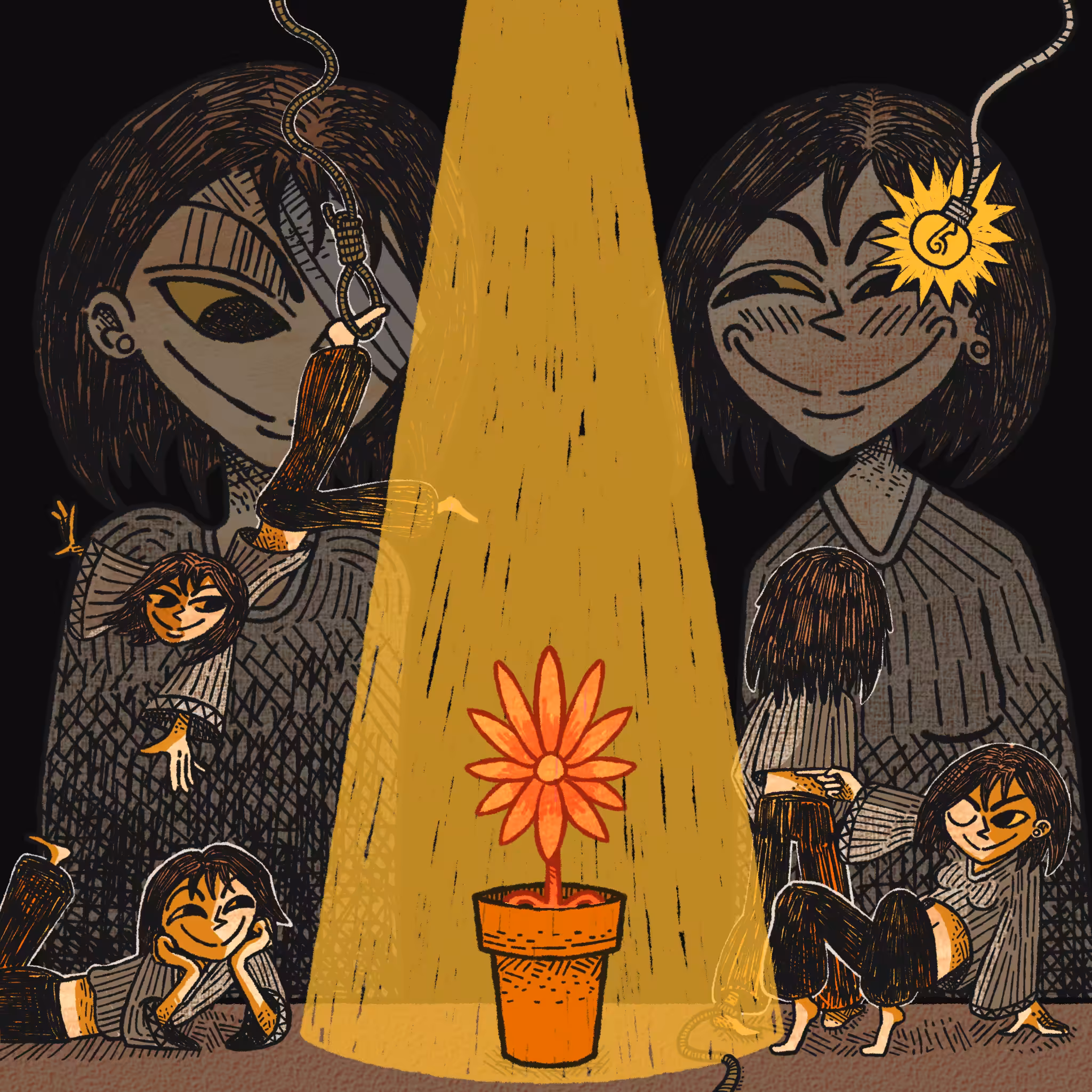 7000 Melissas and one dandelion