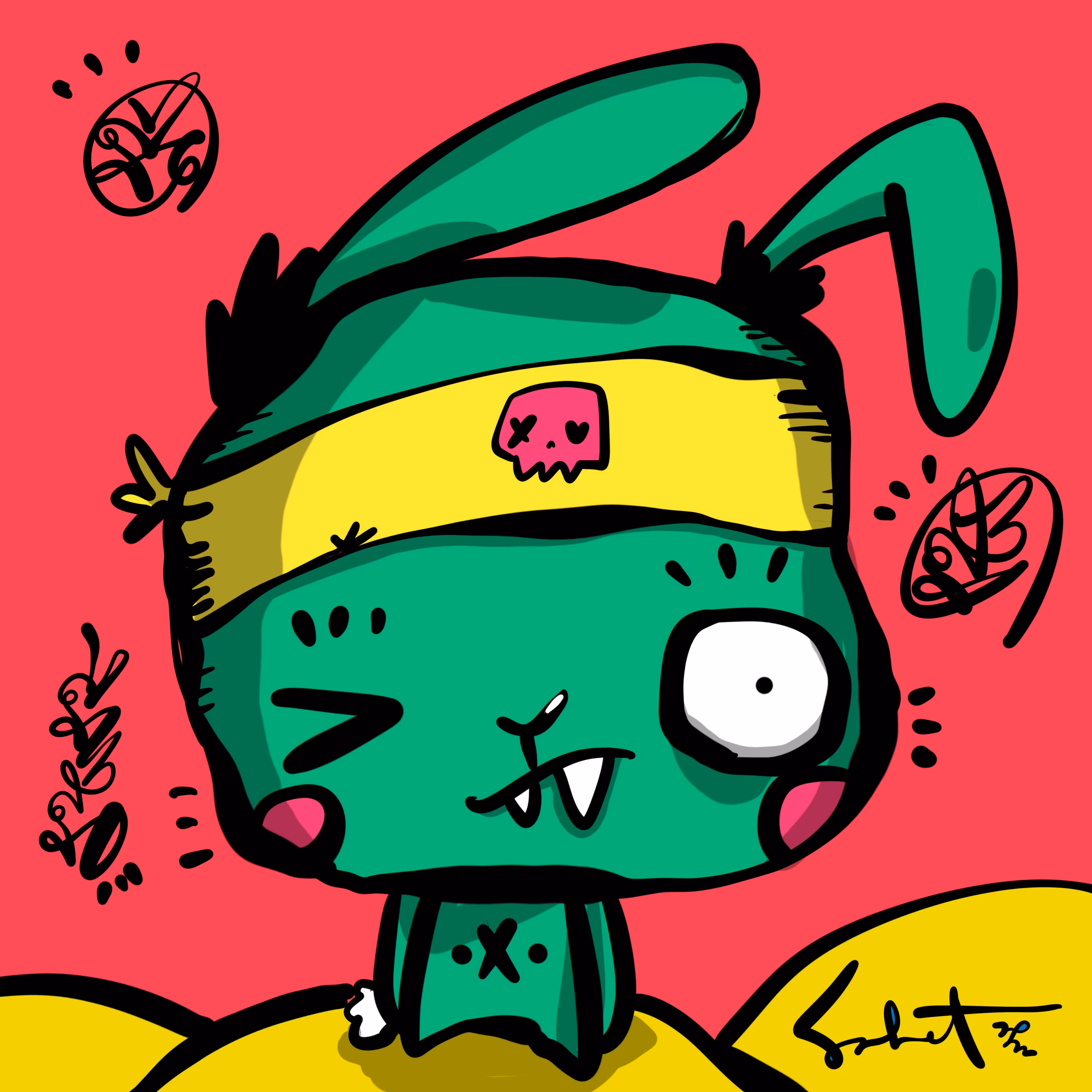 LUCKY | 013 TKP BAD BUNNY 1/1