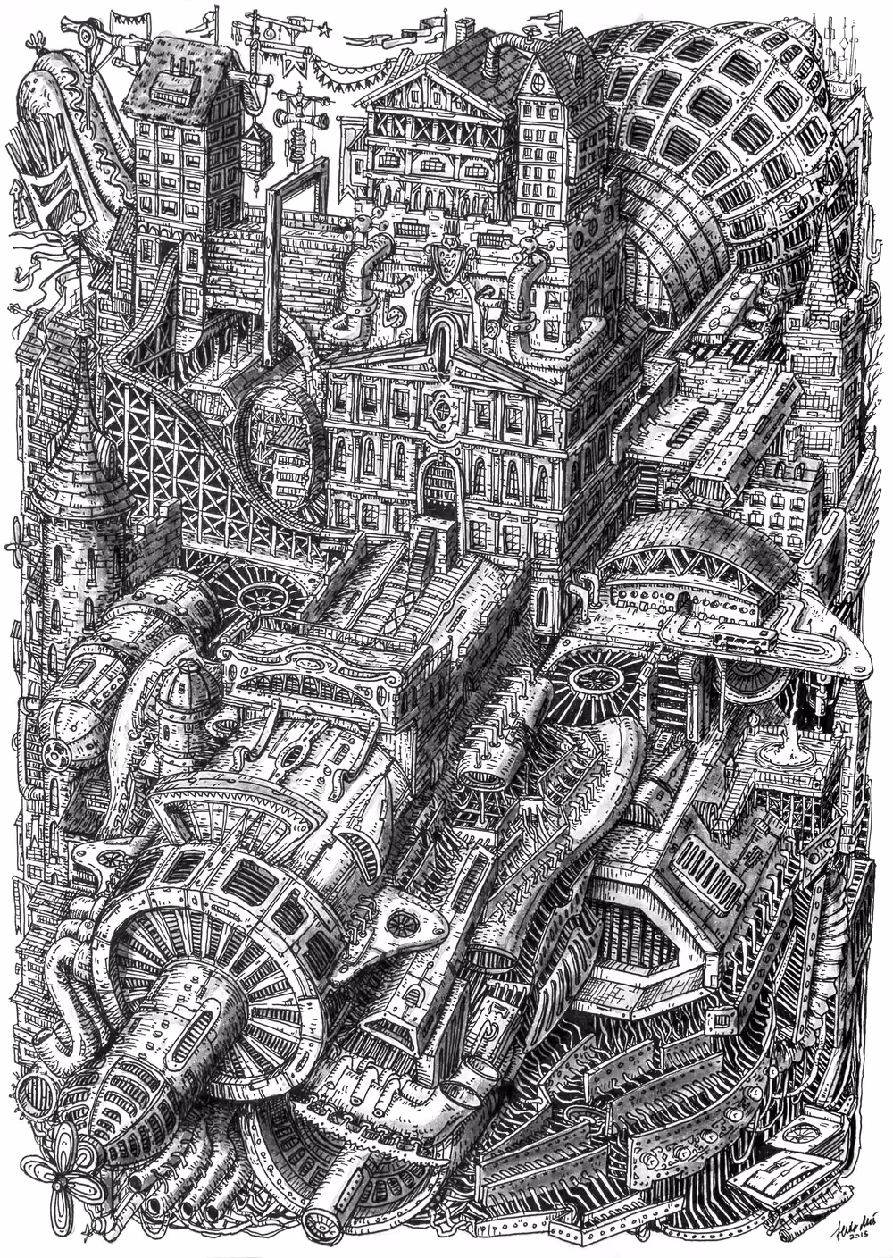 The Wandering City Ship