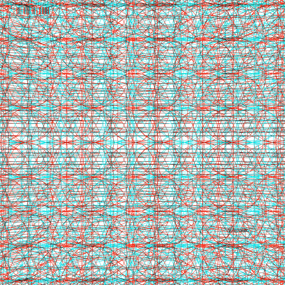 anaglyphic - delta pattern #5