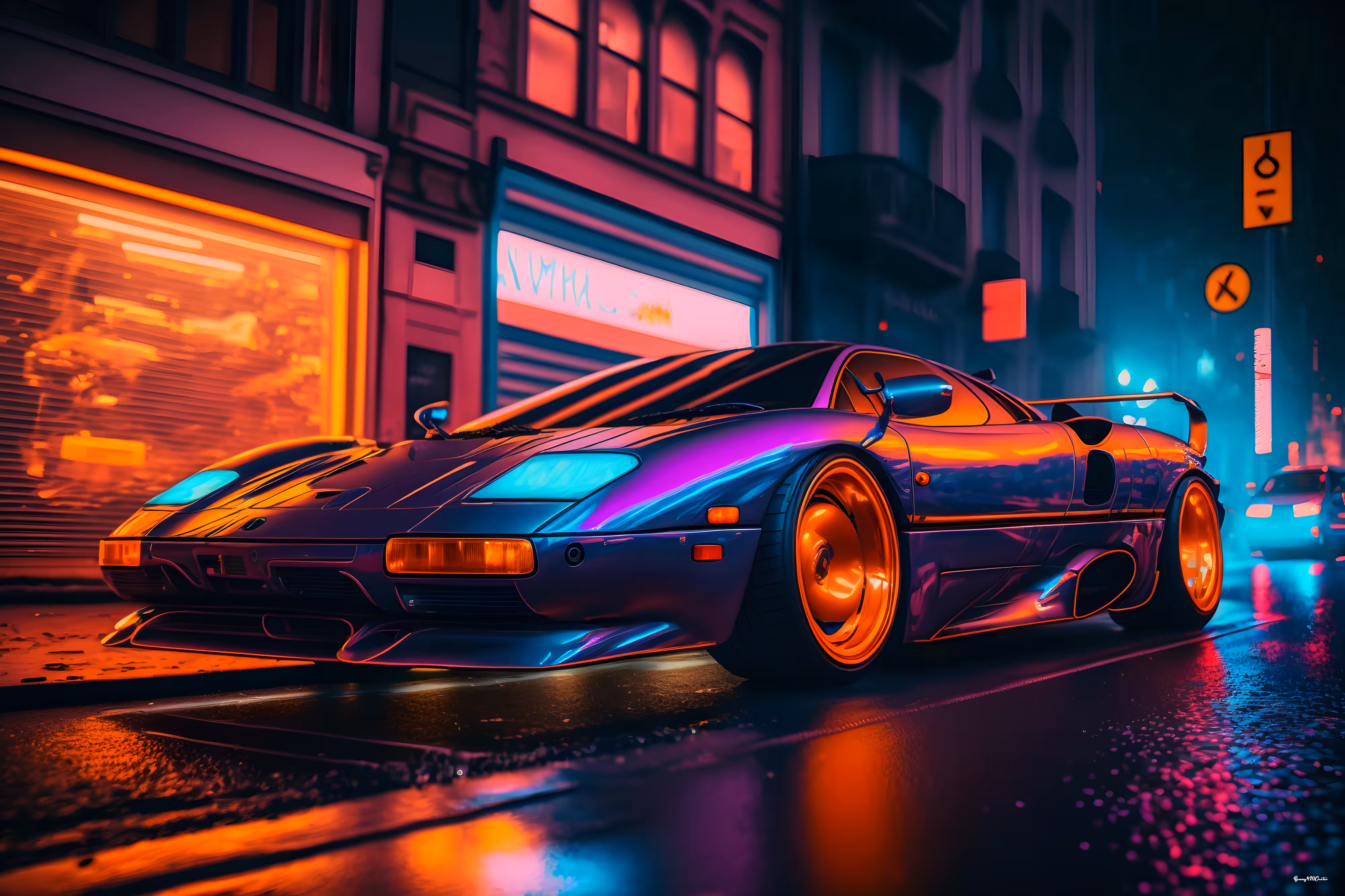 Grunge Supercar #5
