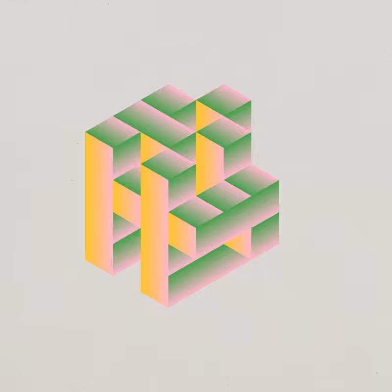Gradient City #12