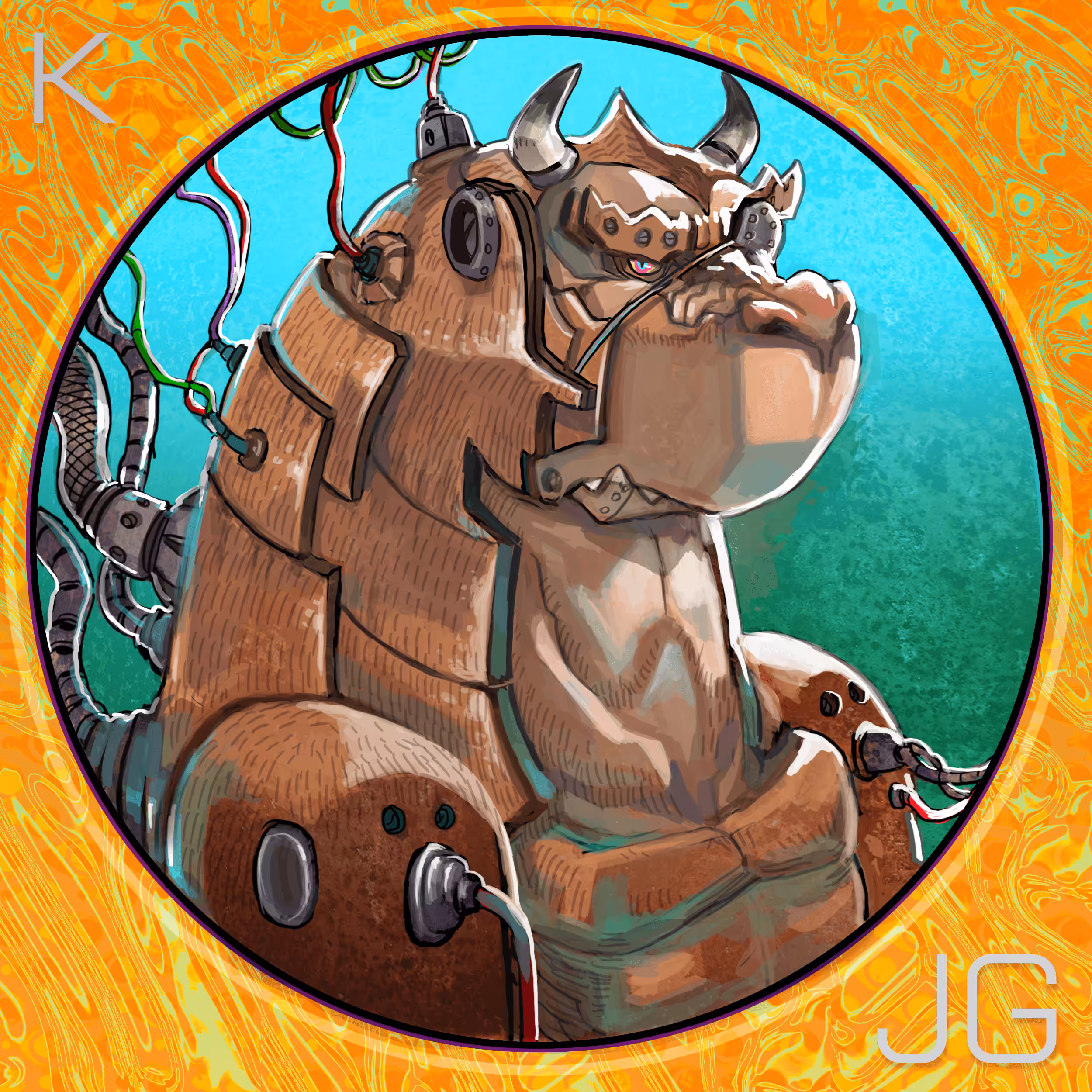 Kong Bot Coins No.28: Bull Kong