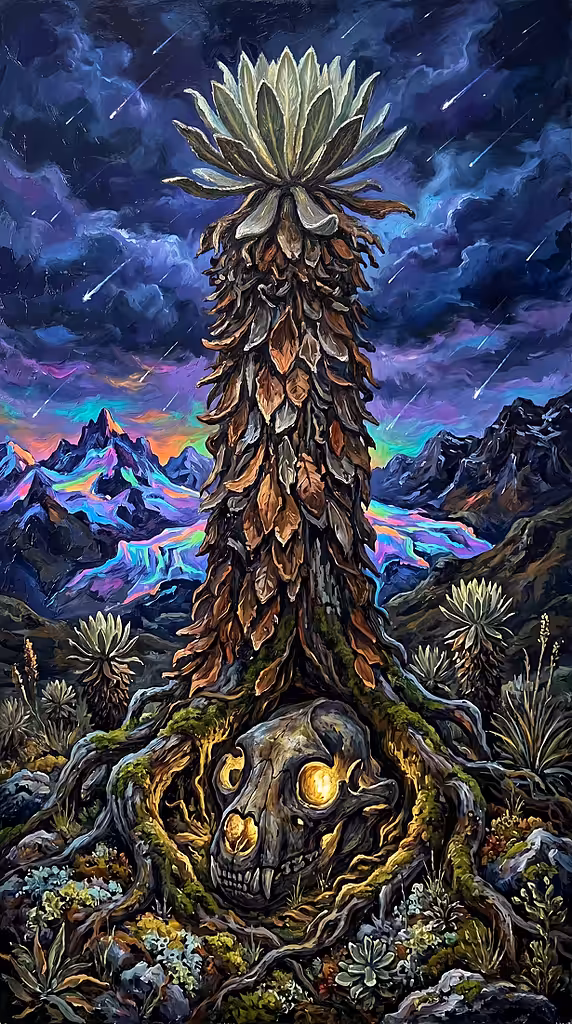 The Monolithic Totem and the Bear's Gaze
