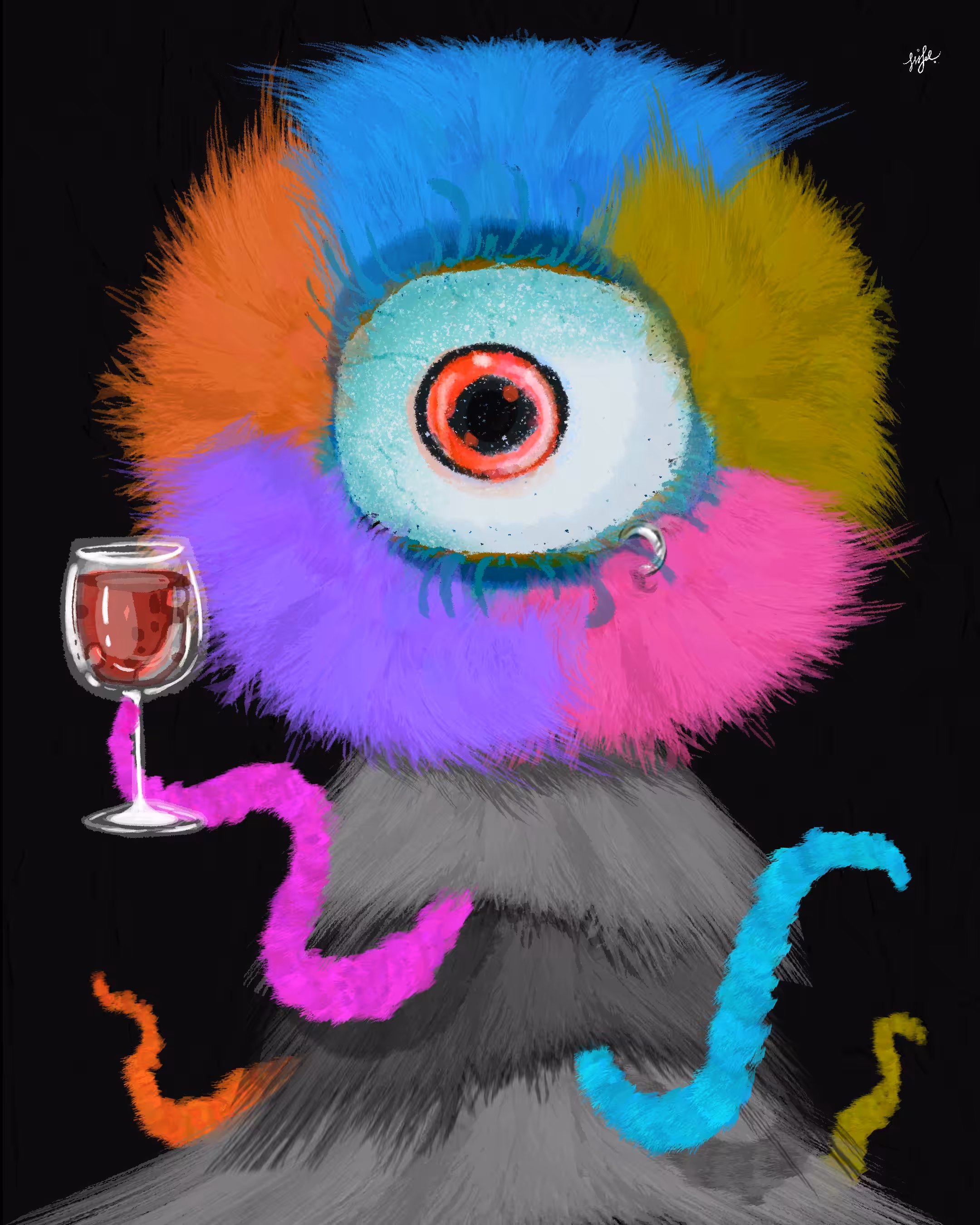 Depression Monster #0025