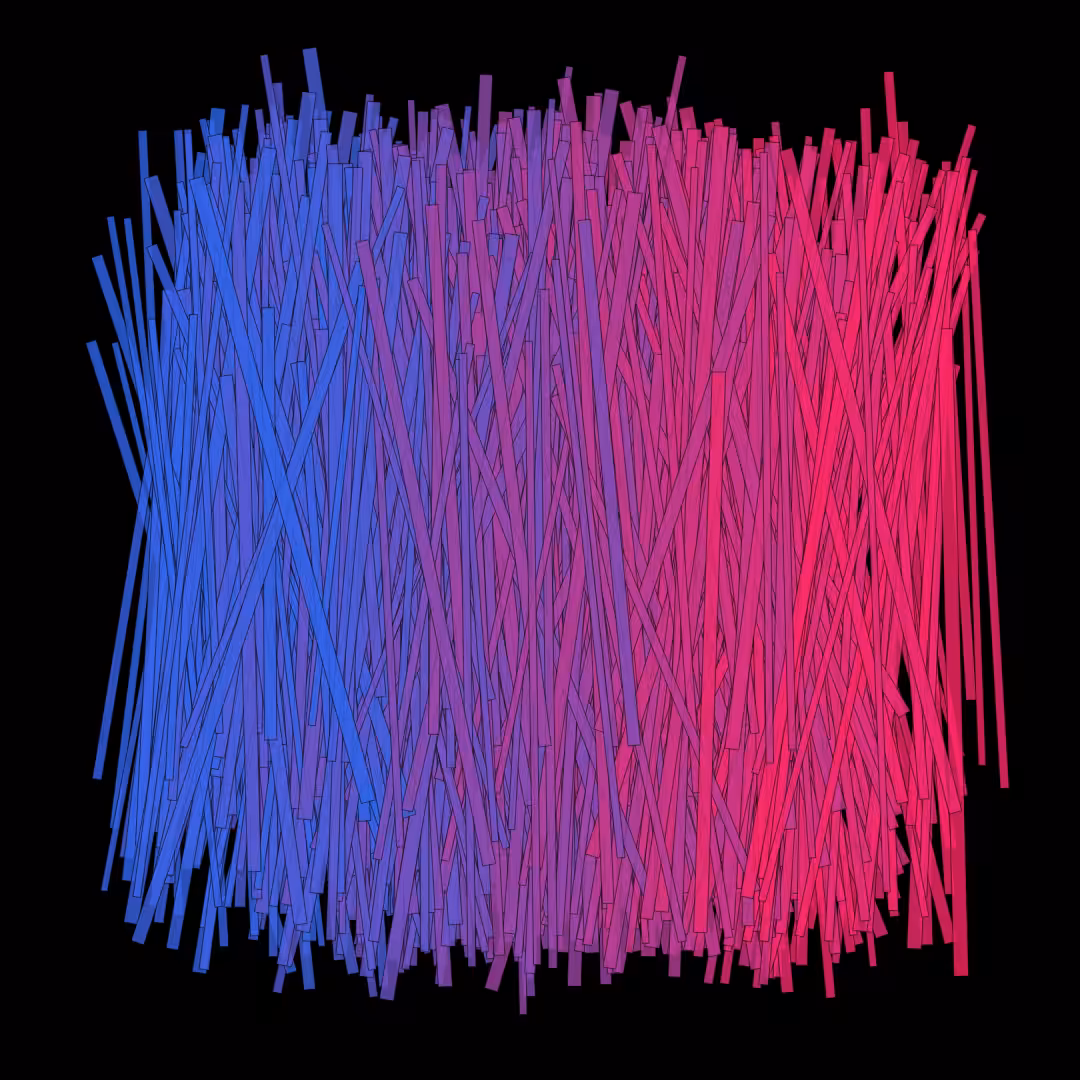 1000 moving rectangles. #1