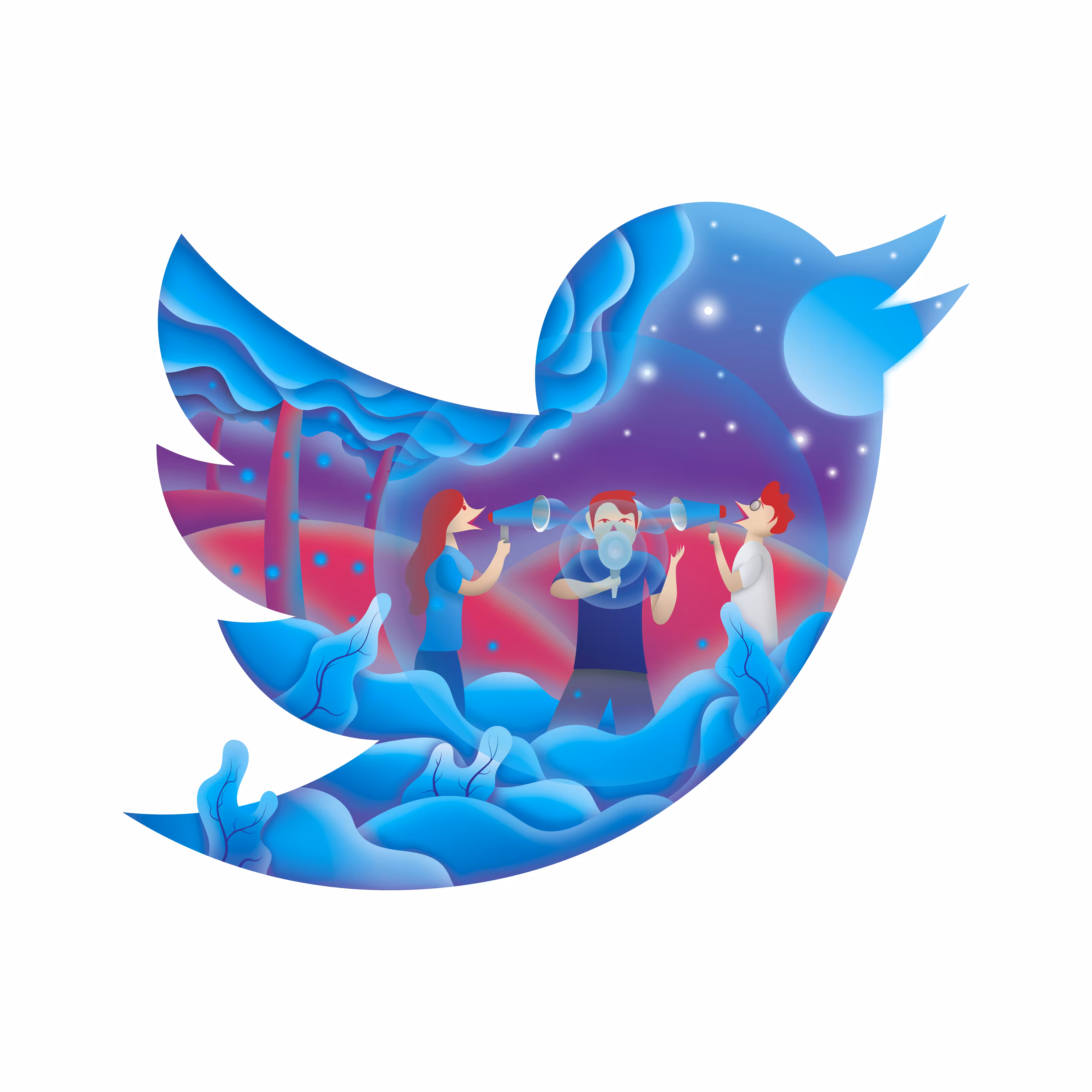 Twitter Illustration
