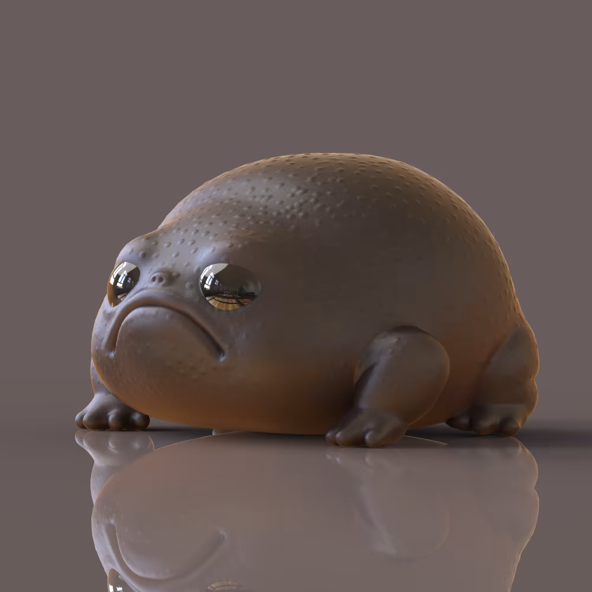 Black Rain Frog