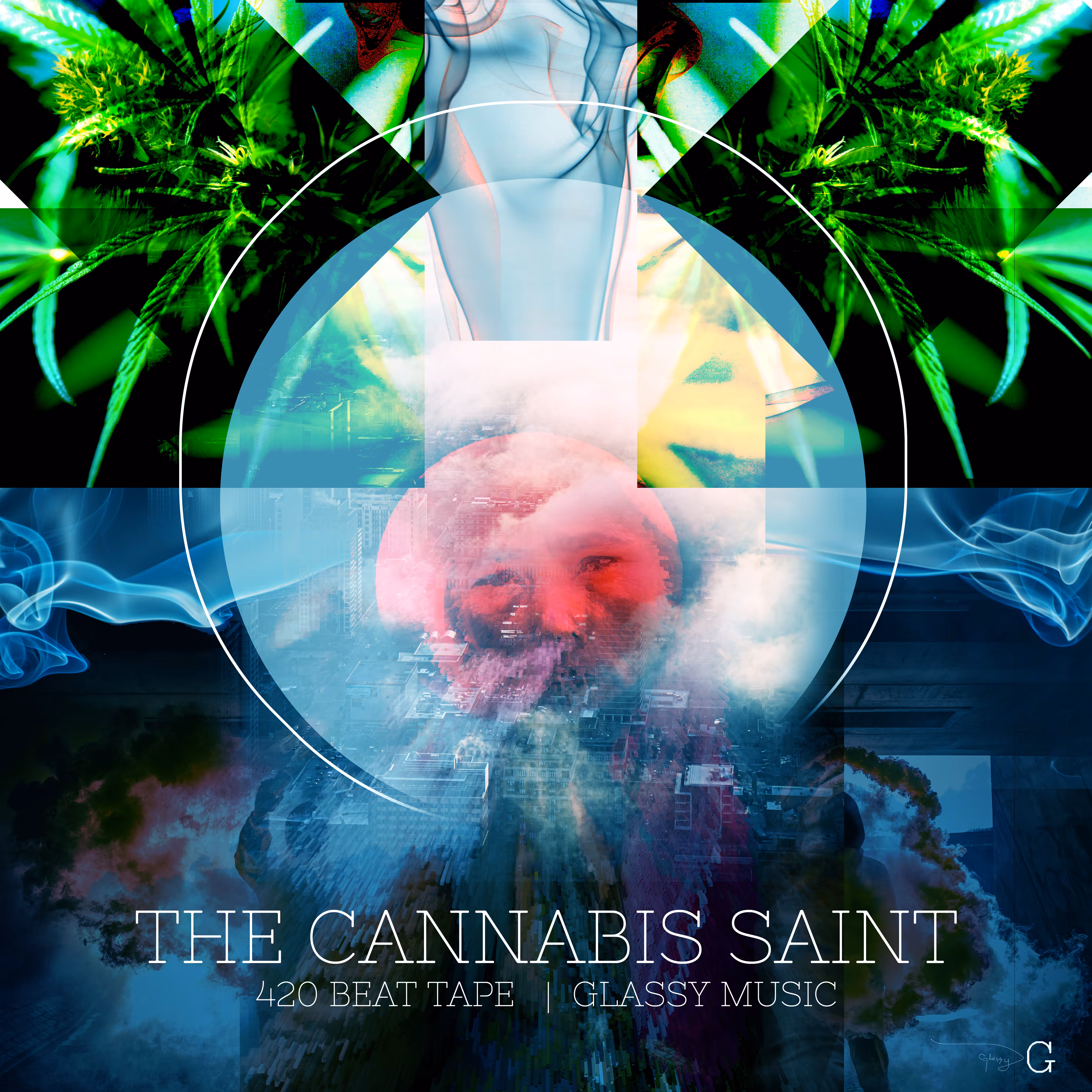 THE CANNABIS SAINT Debut Crypto Beat Tape by GLASSY MUSIC