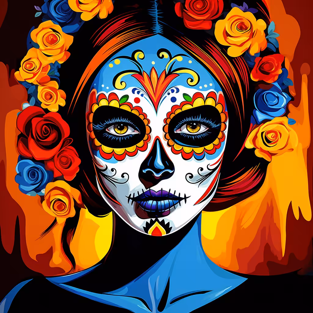 Painting woman