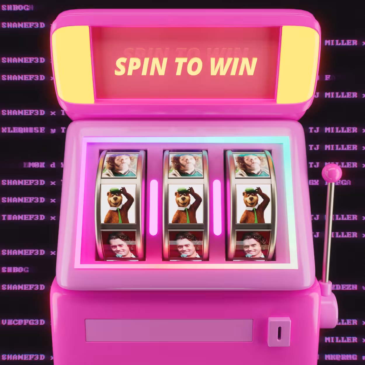 T.J. as a Slot Machine 4