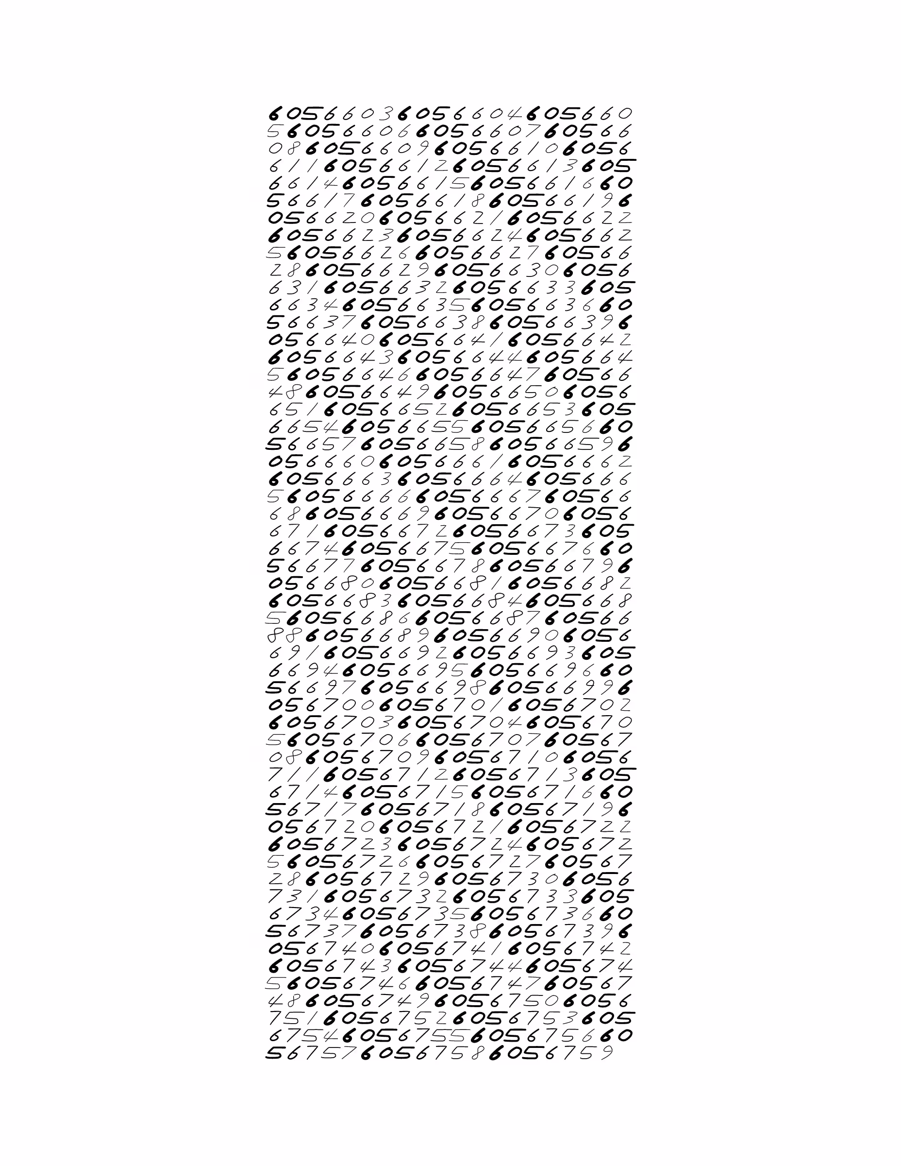 Endless (5,607,250 to Infinity) #1491