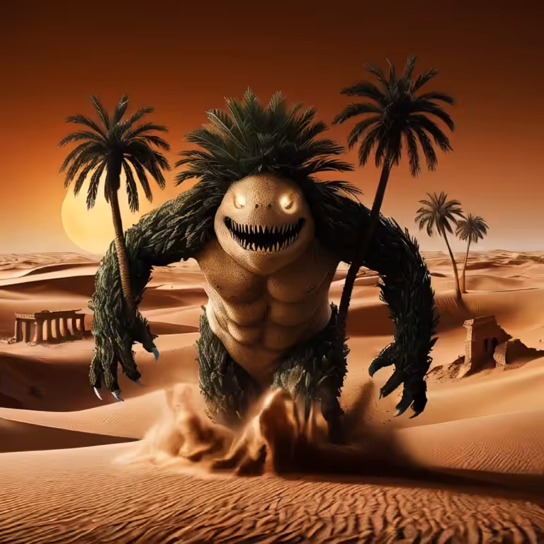 Desert monster