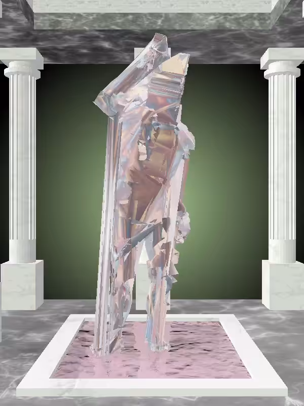 HeavenComputer: The Arguing Holographic Glow Man #7177