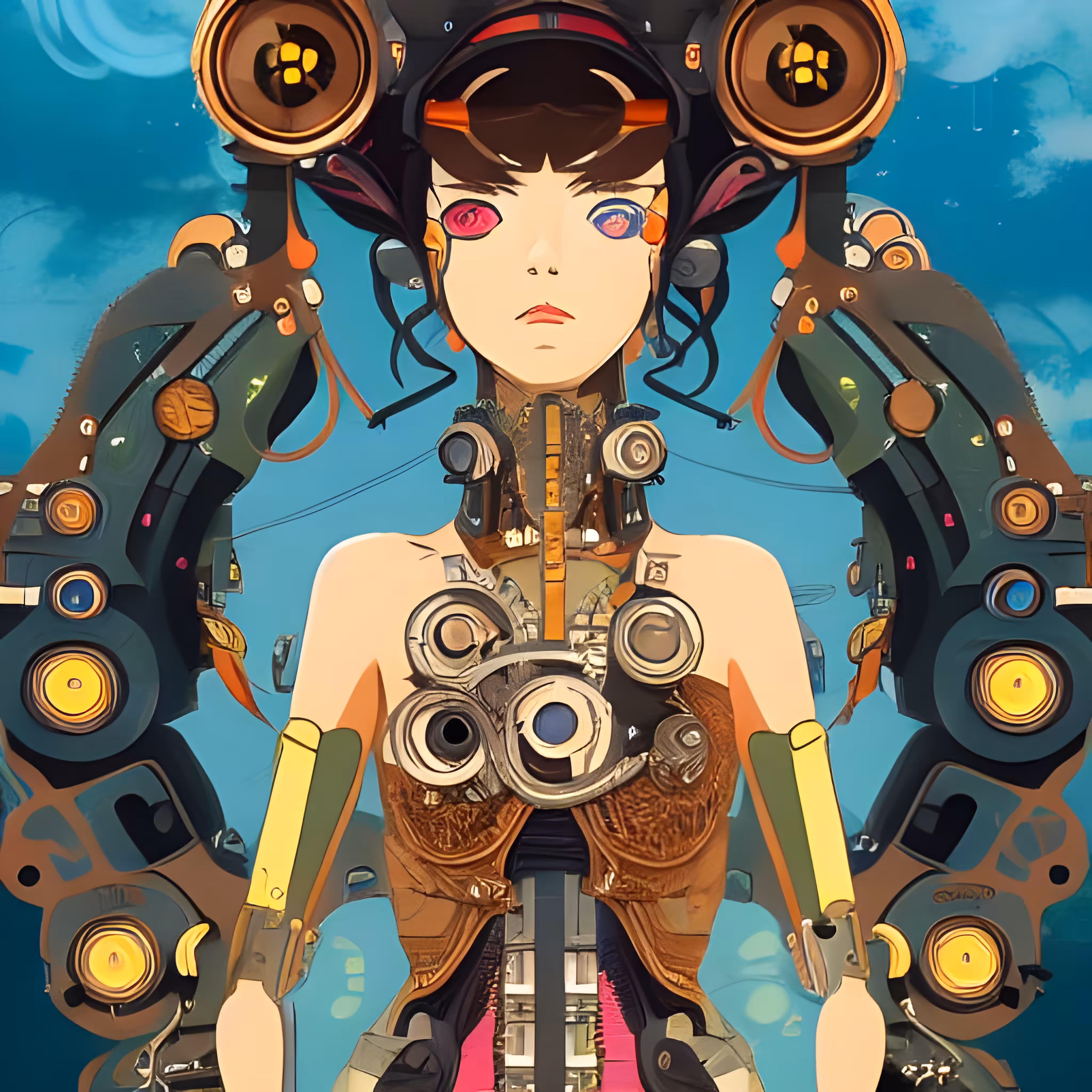 Cyborg Girl #2