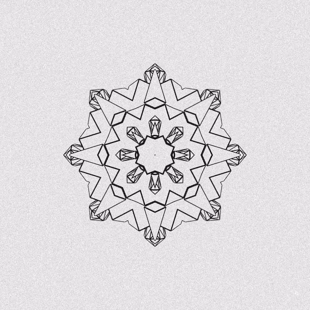 Monochrome Kaleido #370
