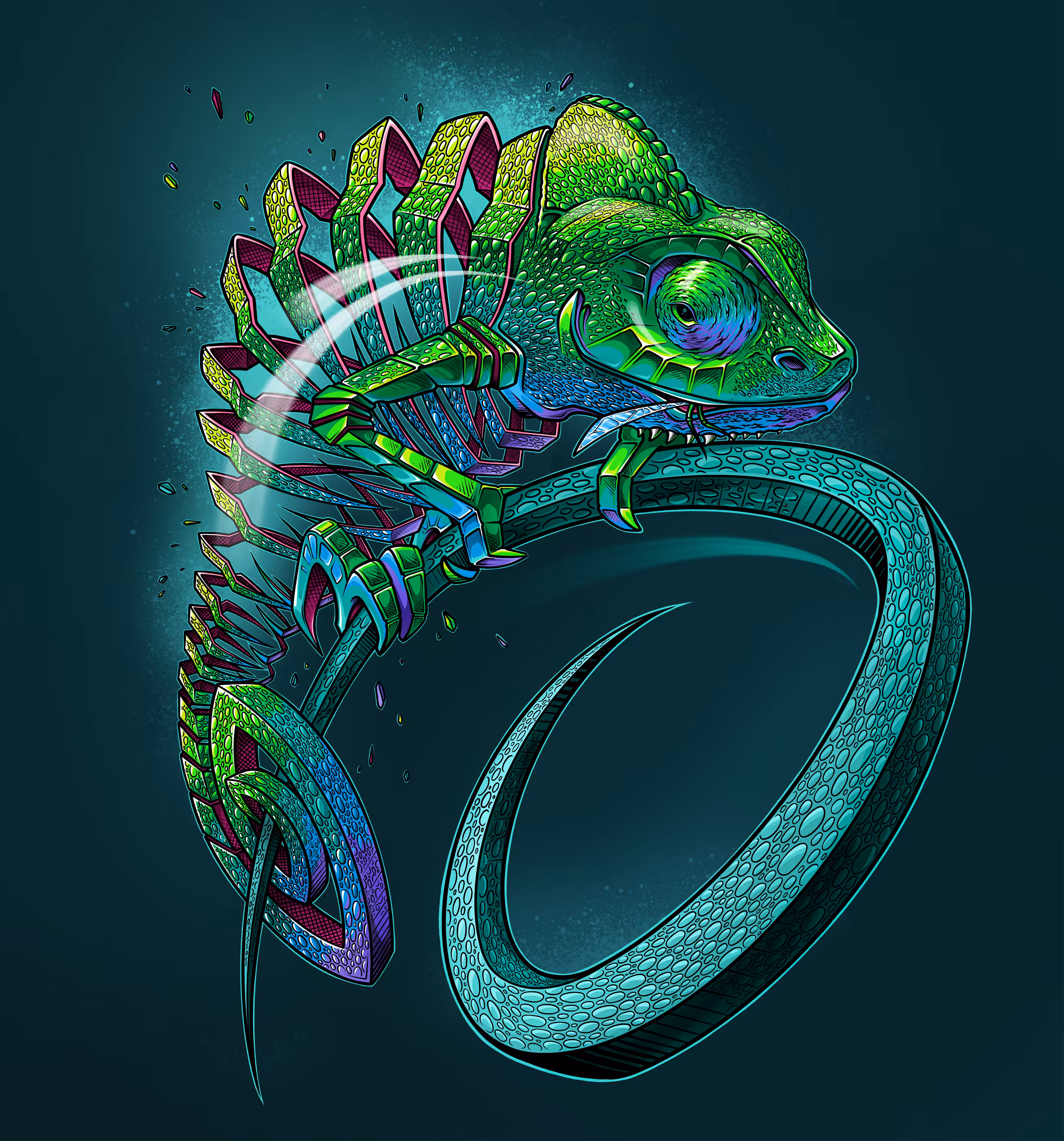 Chameleon Slice