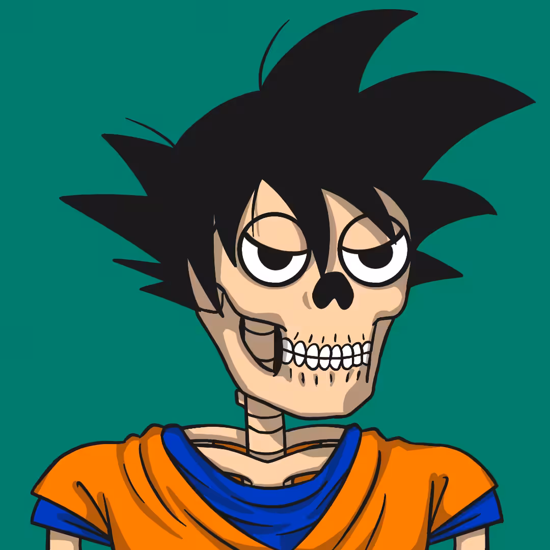SKELLY #36 (GOKU)