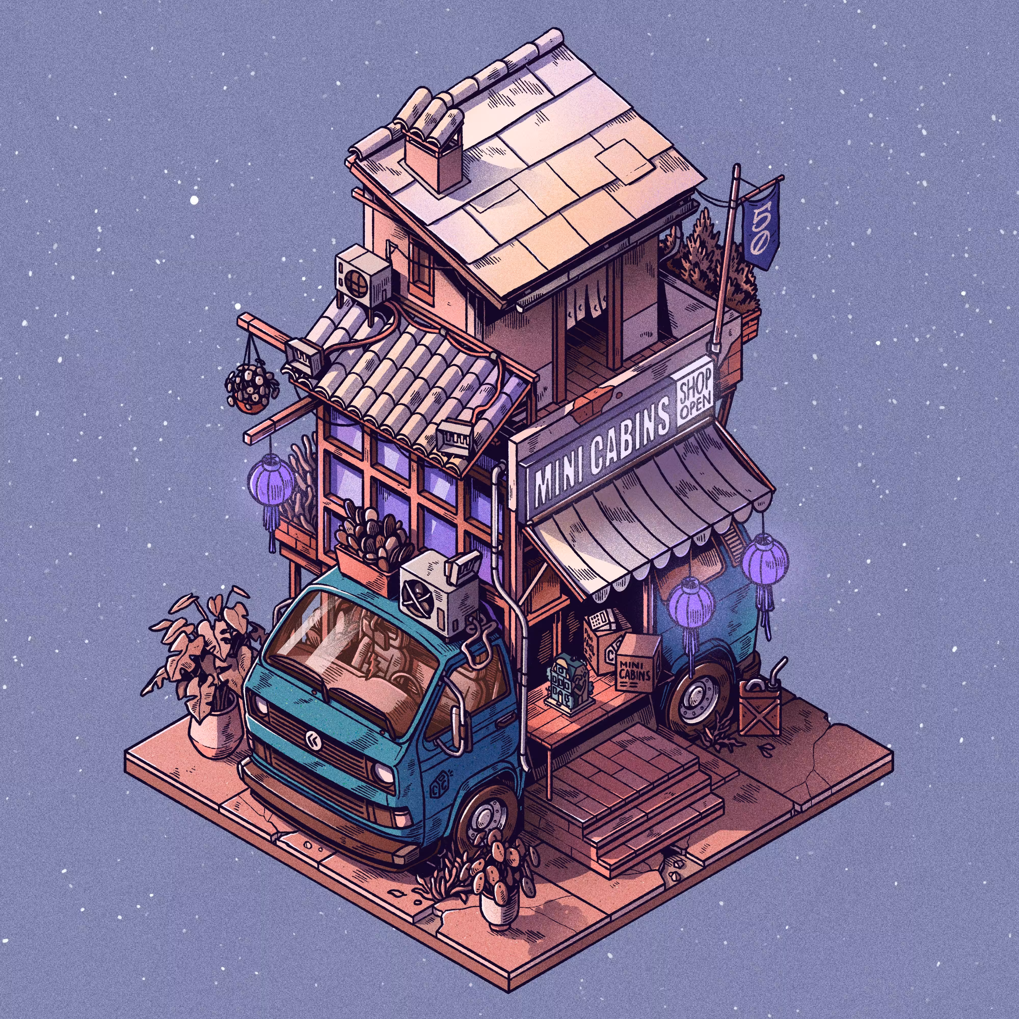 Curious Cabins #50: Caravan #799