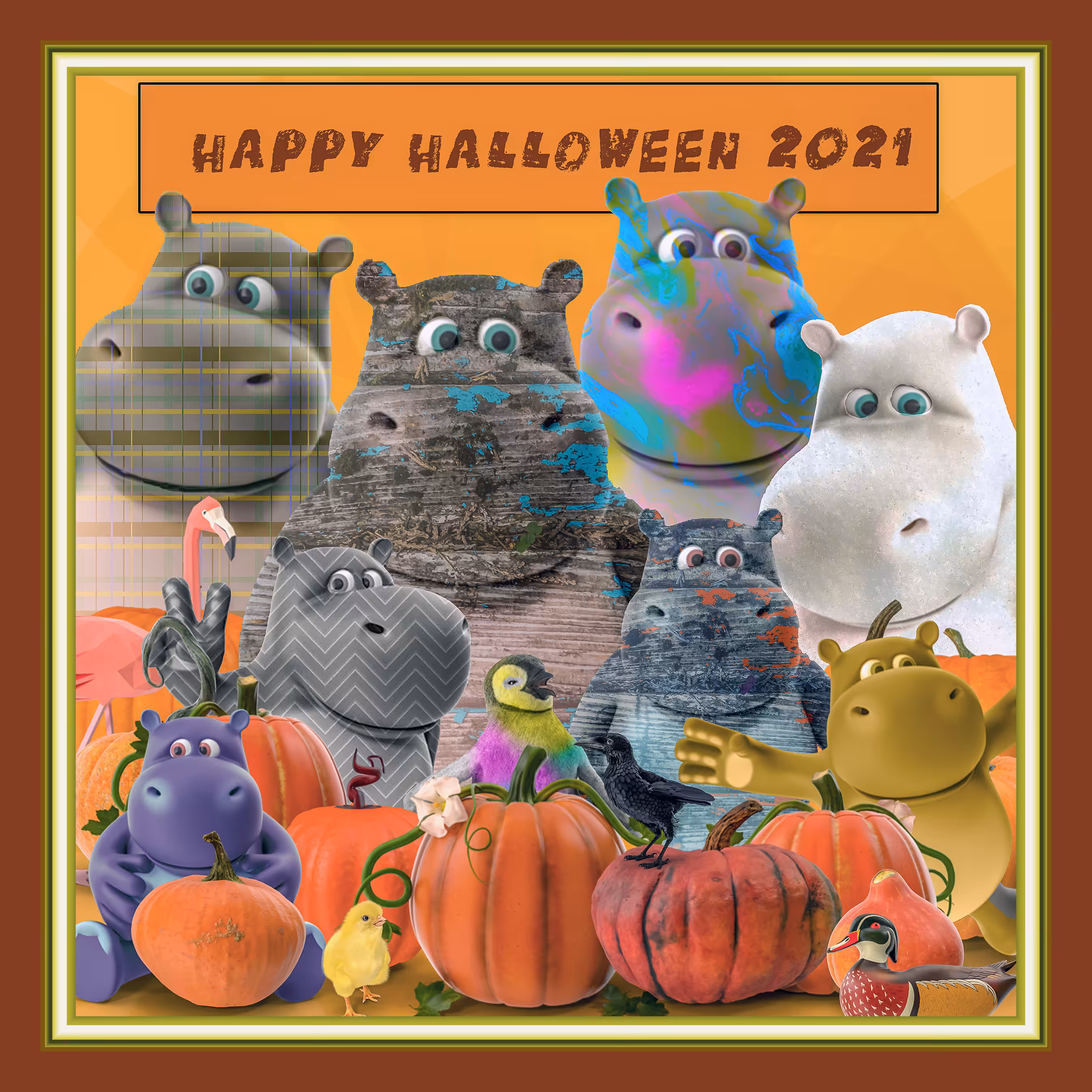 Happy Hippo Halloween!