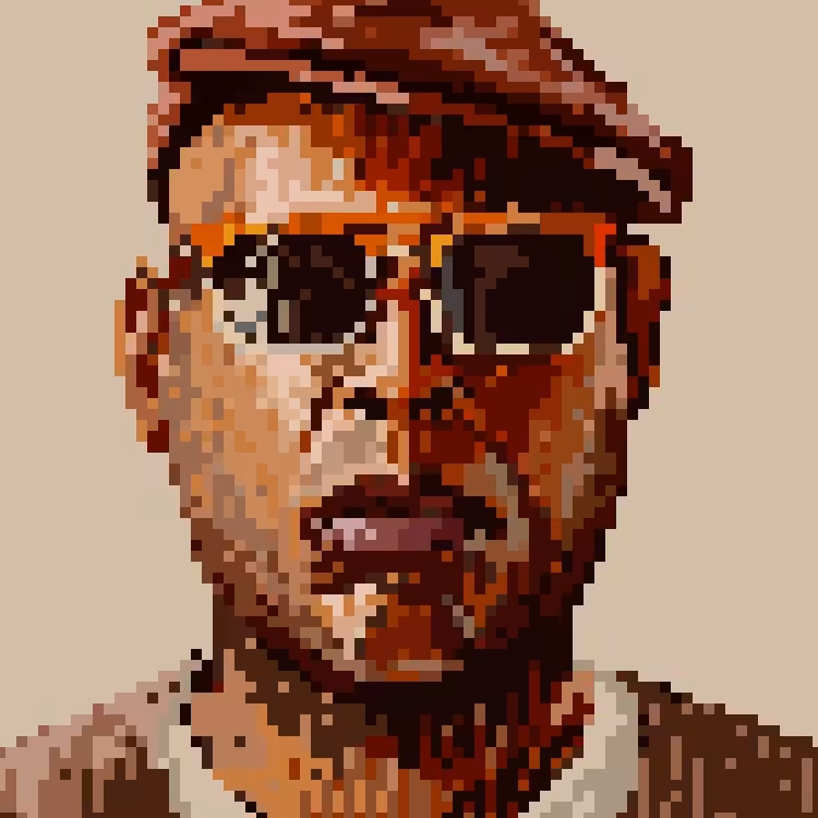 Talib Kweli Pixel Art