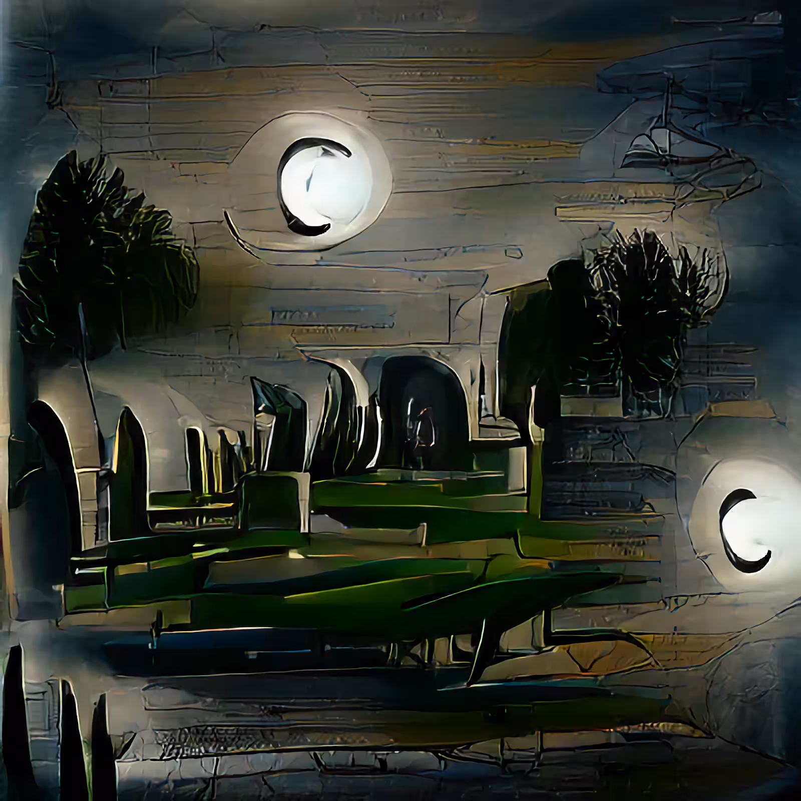 33. Graveyard Full Moon