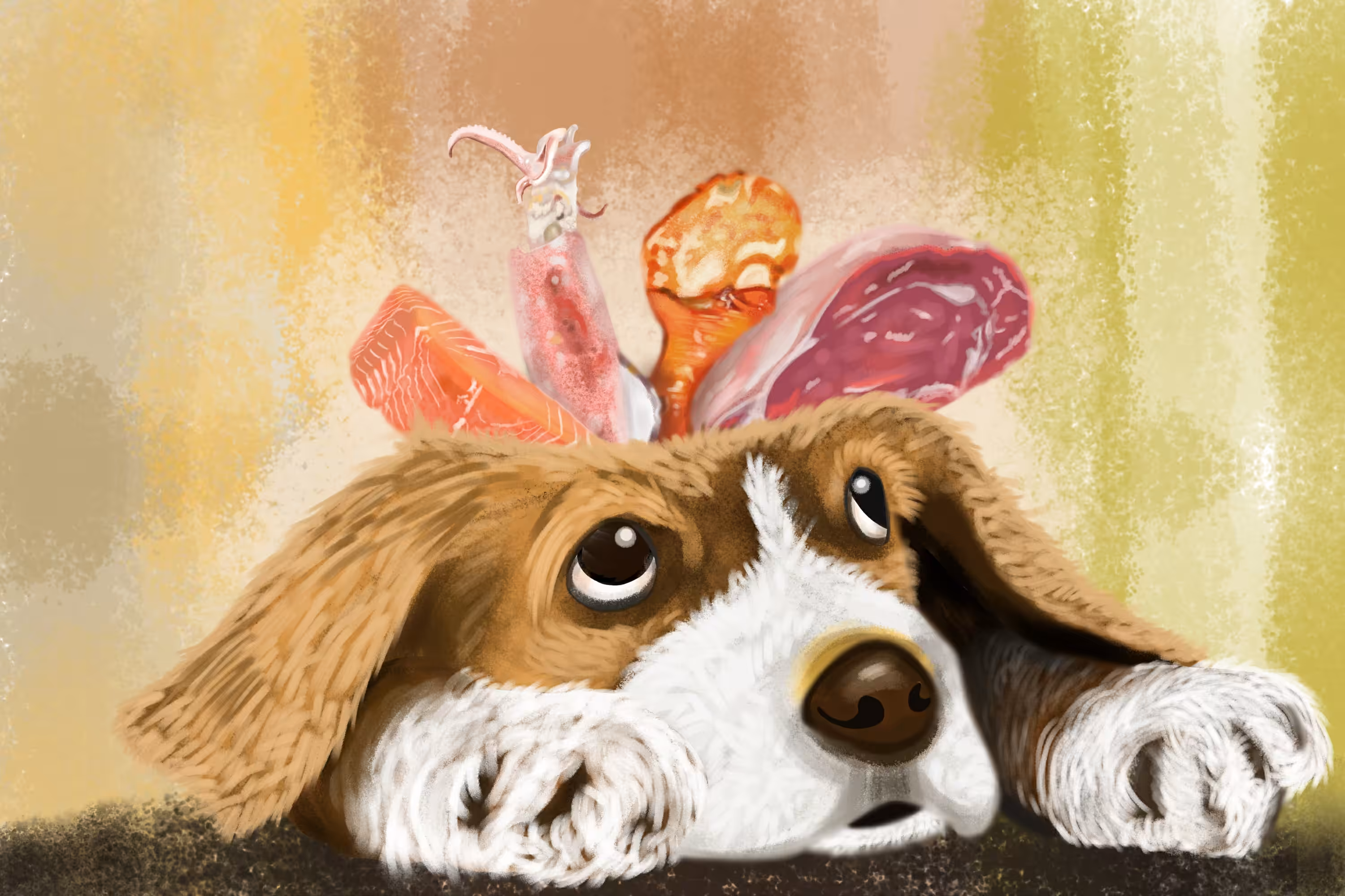 A stray dog's dream