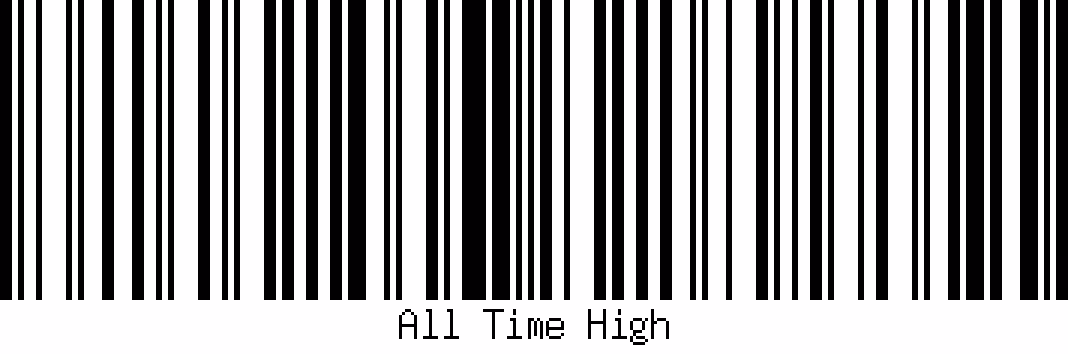 BlockChain Barcodes 07 - All Time High