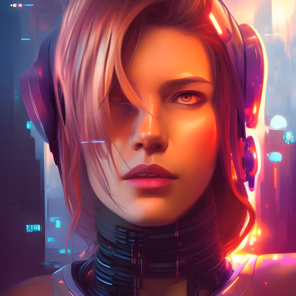 Cyberpunk Girl #008